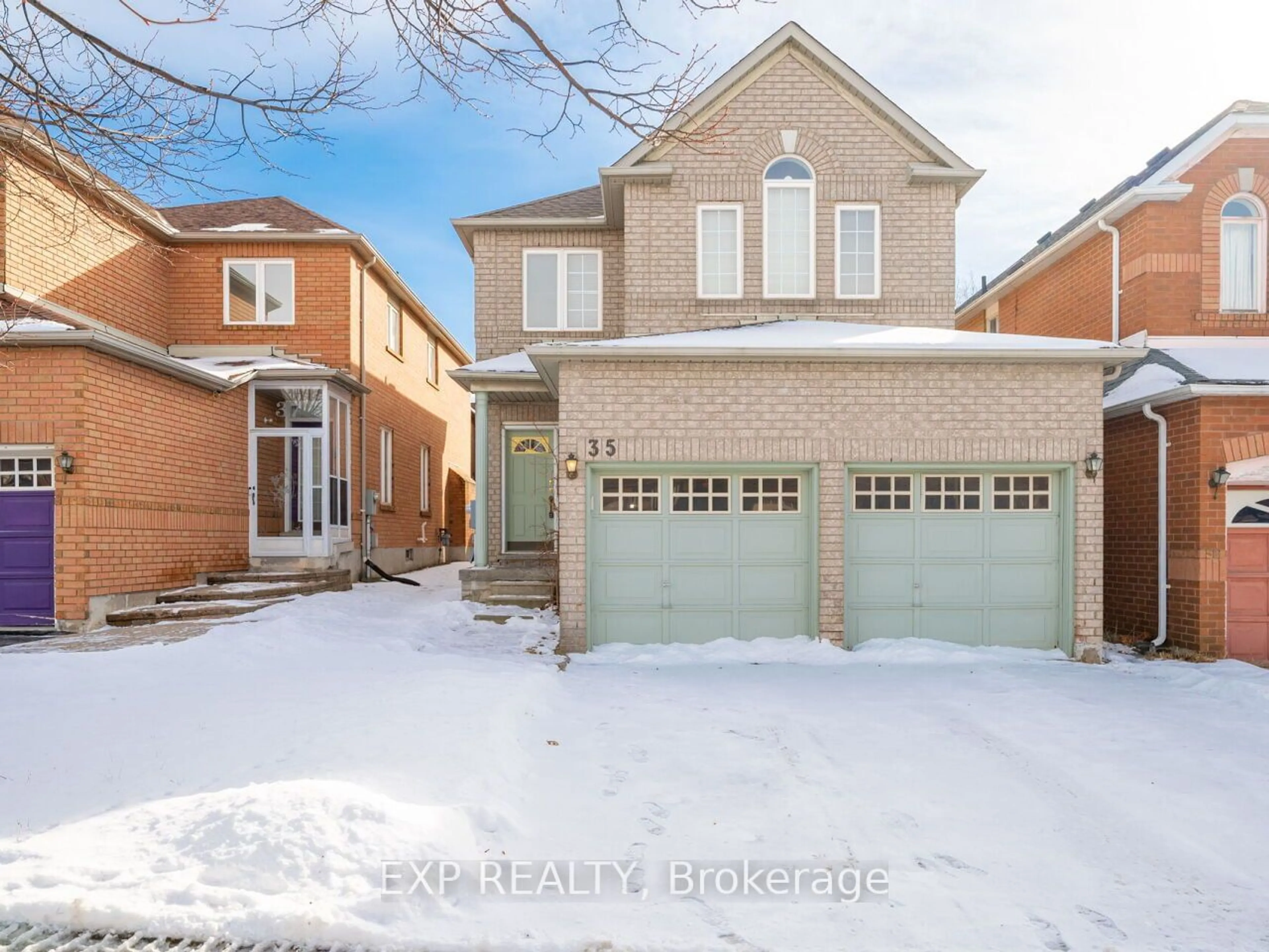 Home with brick exterior material, street for 35 Formosa Dr, Richmond Hill Ontario L4S 1S6