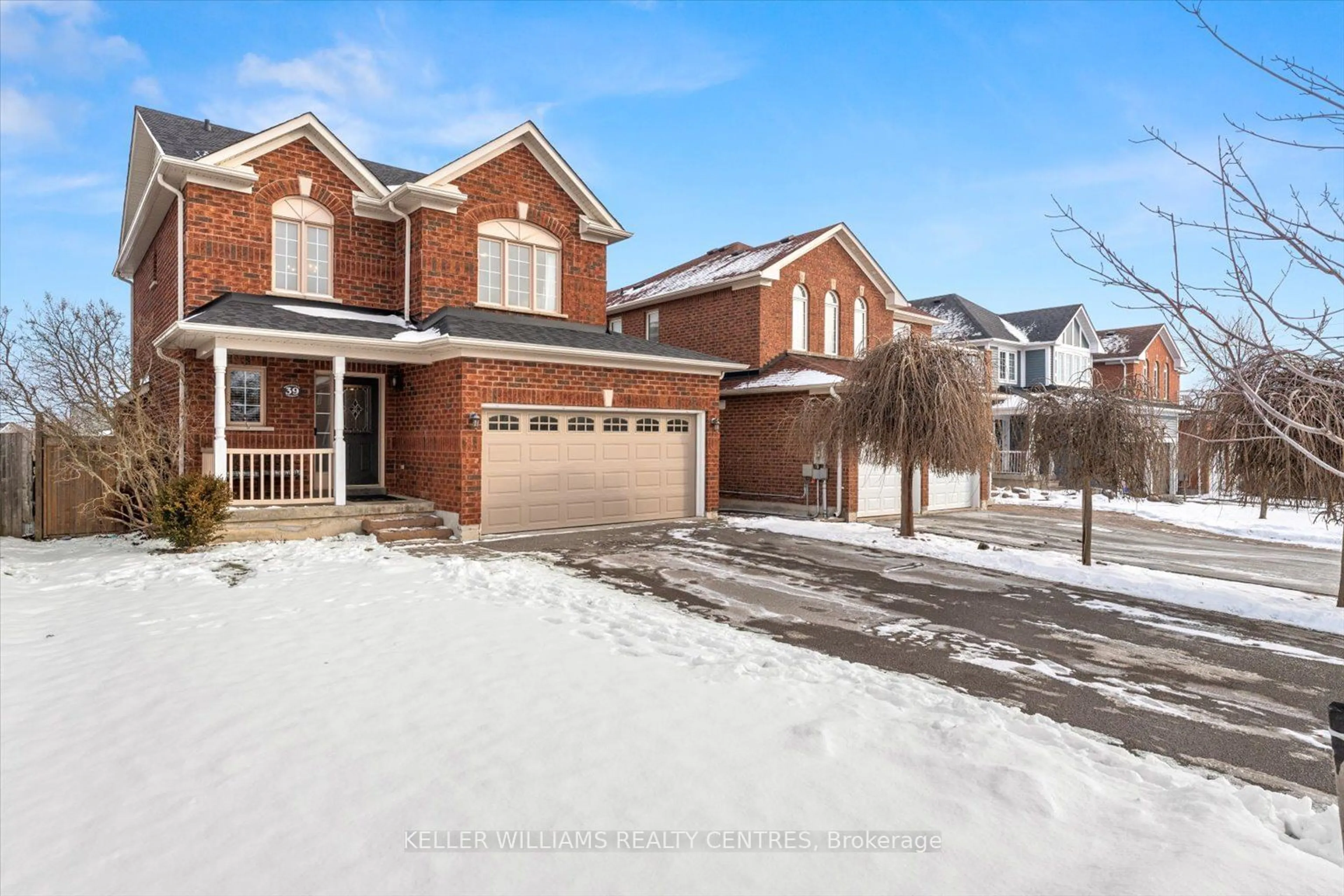 Home with brick exterior material, street for 39 Silverstone Cres, Georgina Ontario L4P 4A4