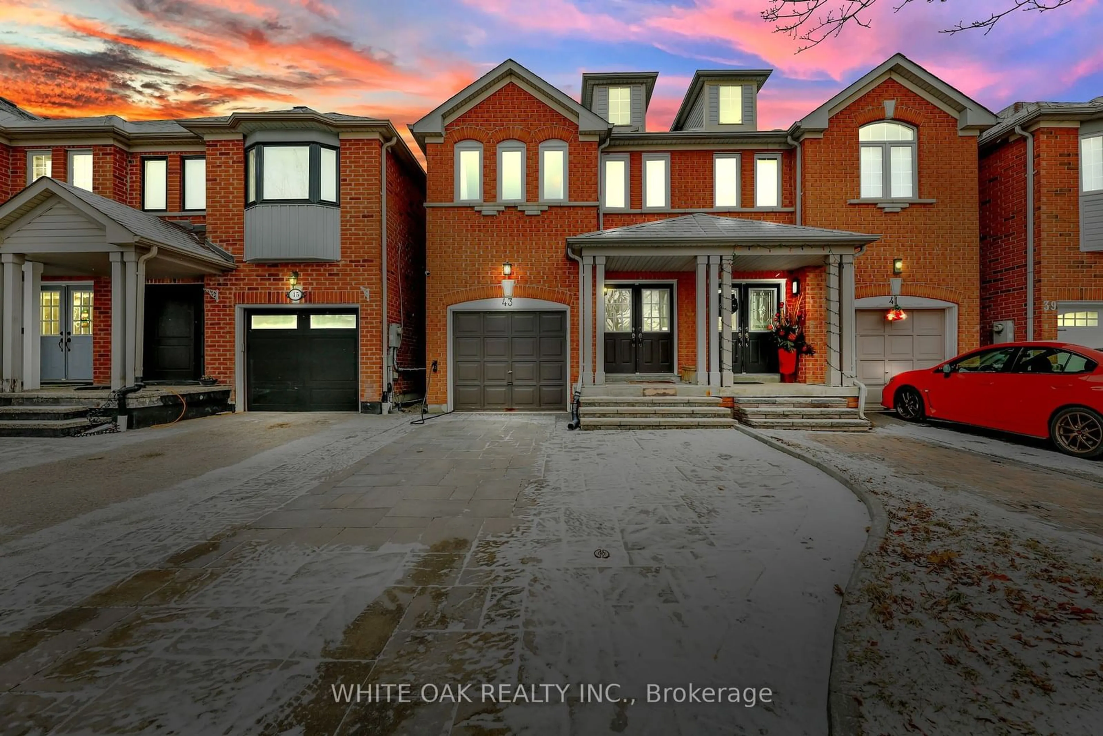 Home with brick exterior material, street for 43 Sassafras Circ, Vaughan Ontario L4J 8M7