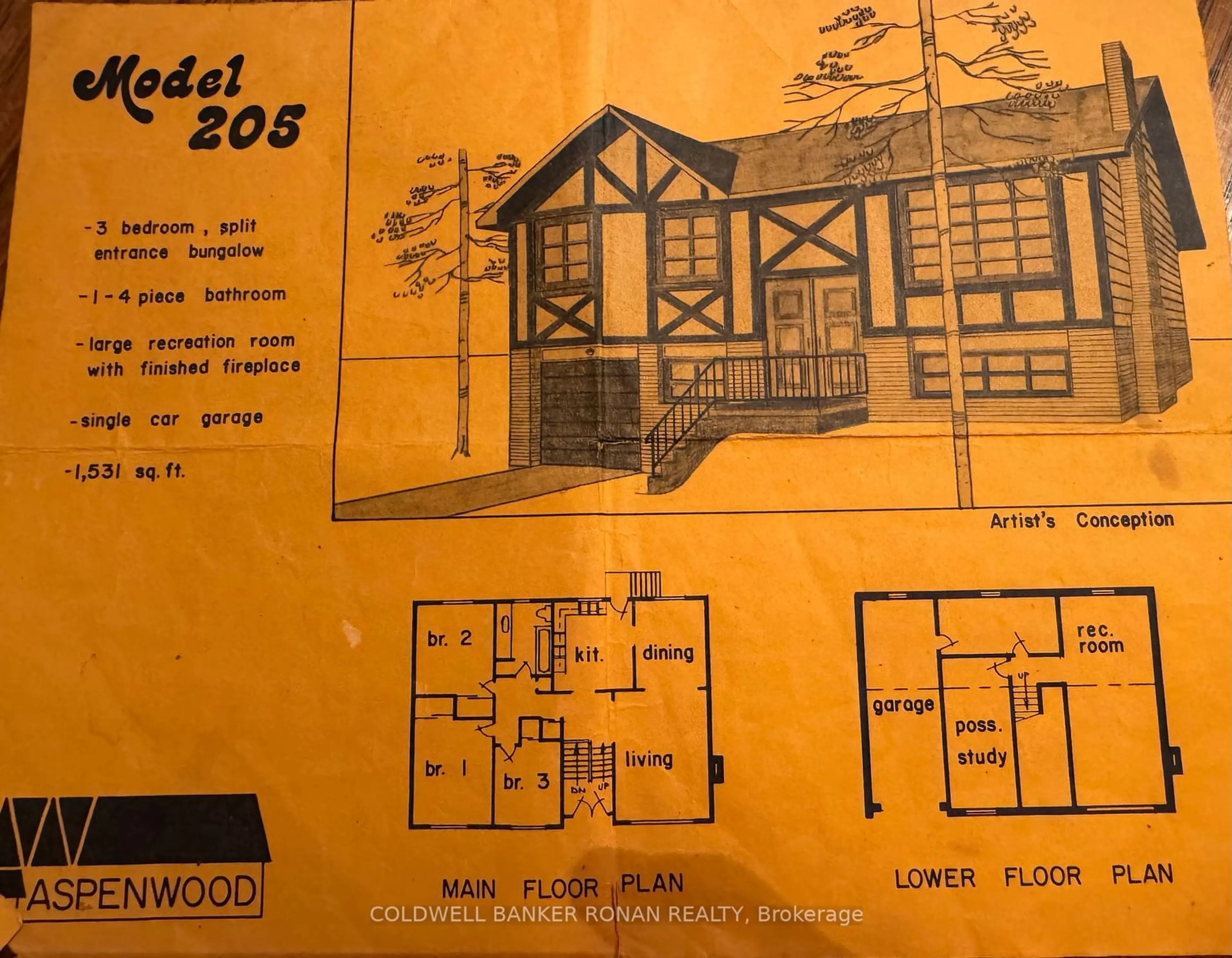 Floor plan for 192 Mackenzie St, New Tecumseth Ontario L9R 1B8