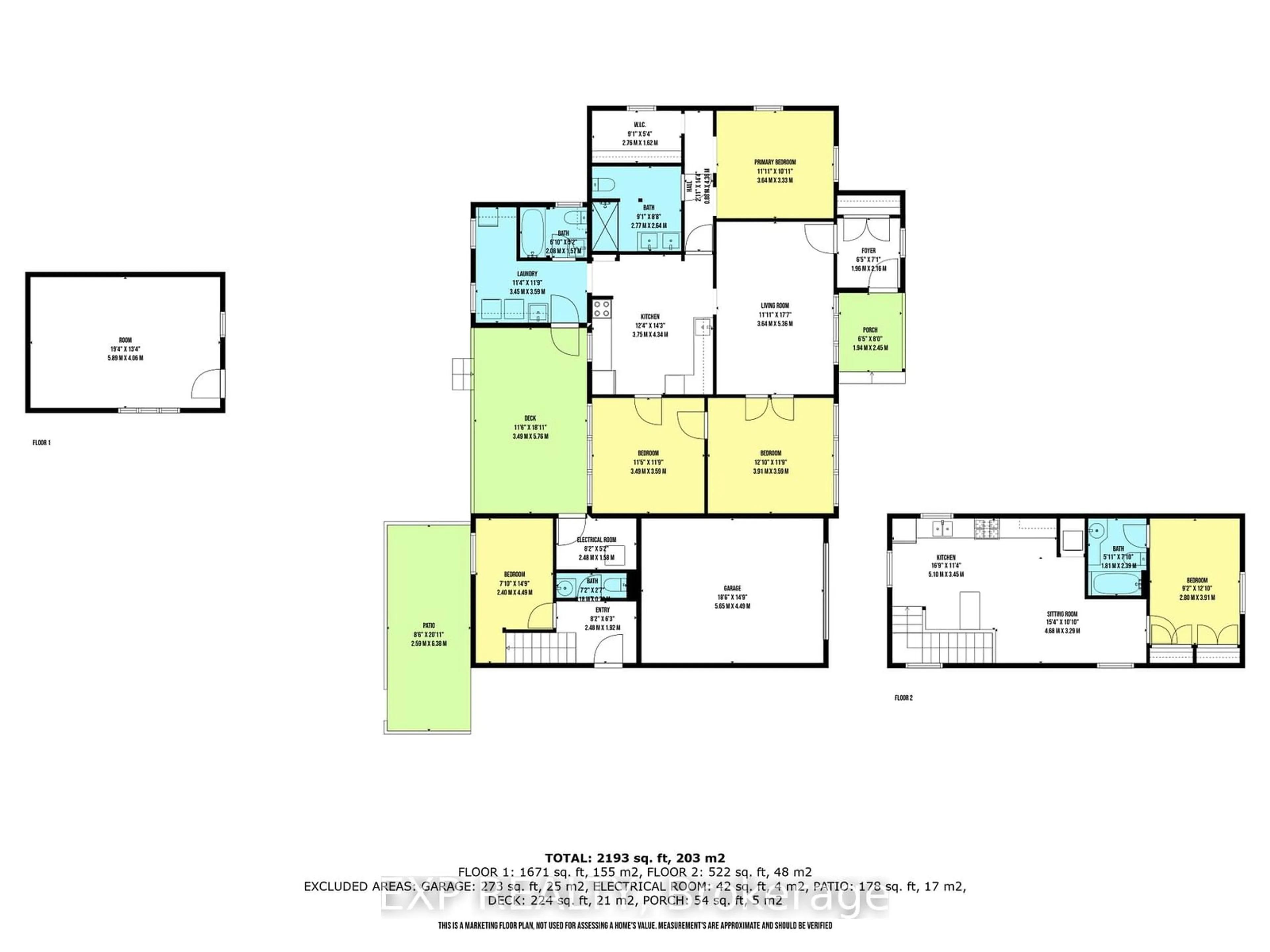 Floor plan for 27182 Civic Centre Rd, Georgina Ontario L4P 3E9