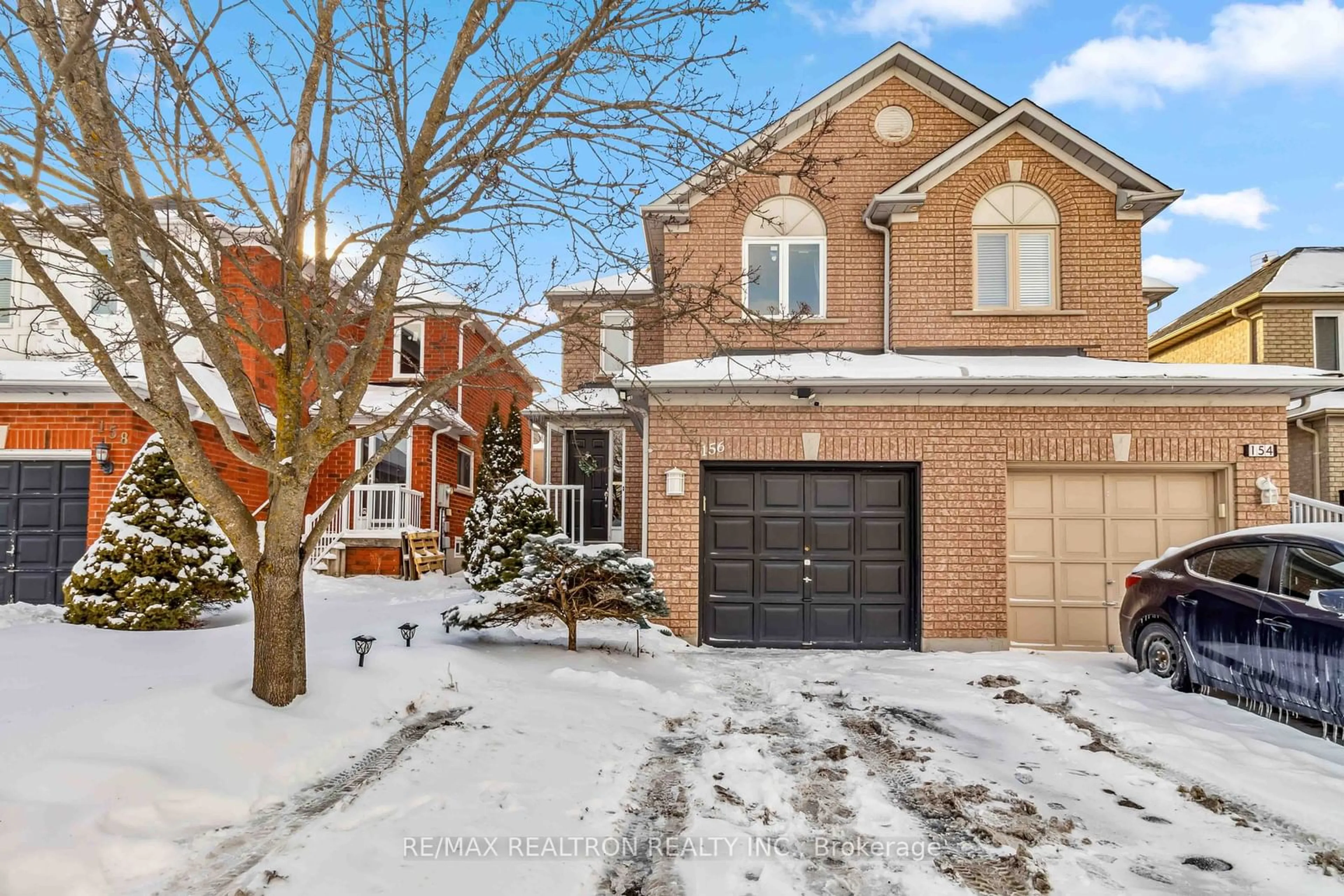 Home with brick exterior material, street for 156 Primeau Dr, Aurora Ontario L4G 6Z4