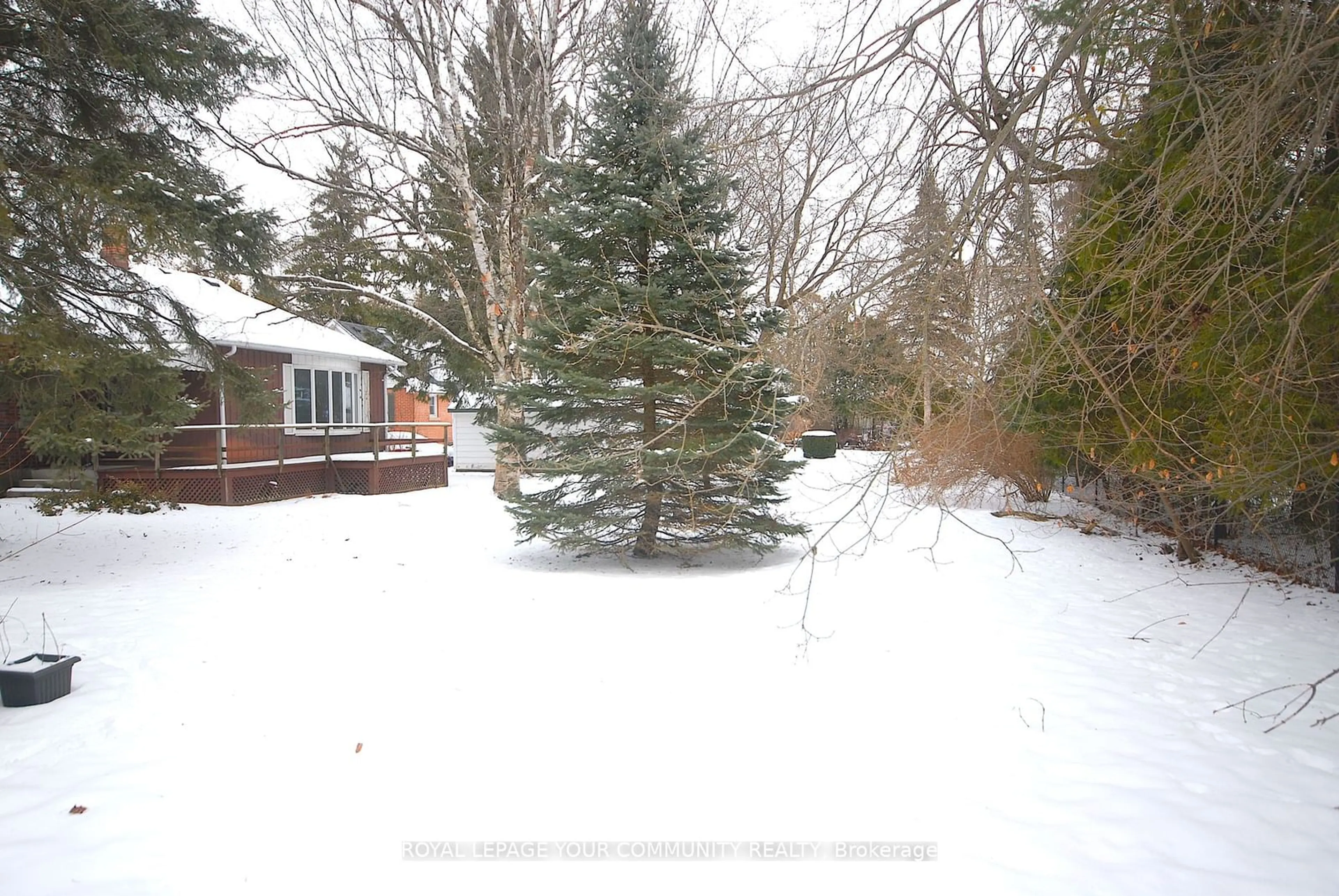 A pic from outside/outdoor area/front of a property/back of a property/a pic from drone, unknown for 11 Maple Lane, Markham Ontario L3R 1R1