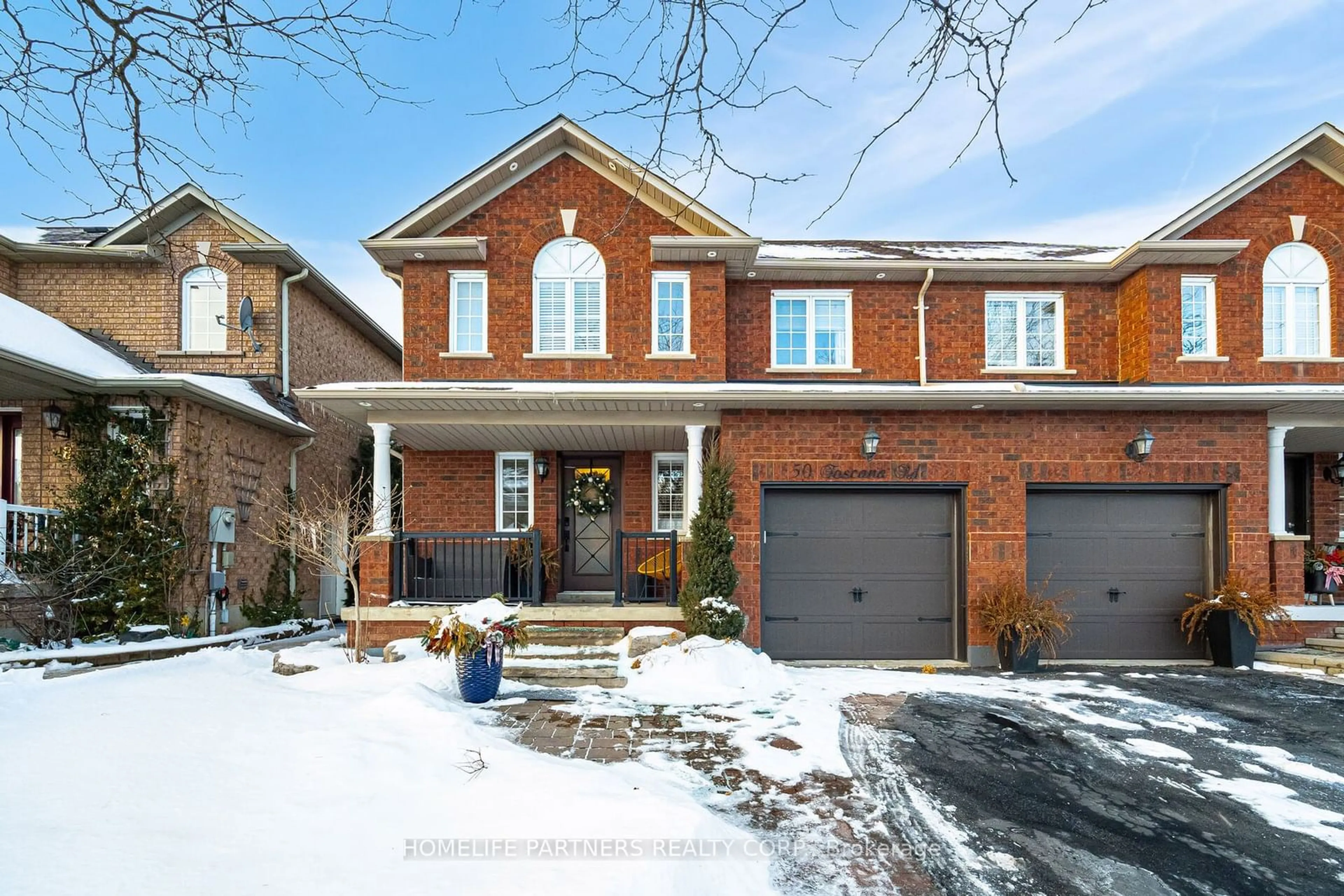 Home with brick exterior material, street for 50 Toscana Rd, Vaughan Ontario L4H 1L5