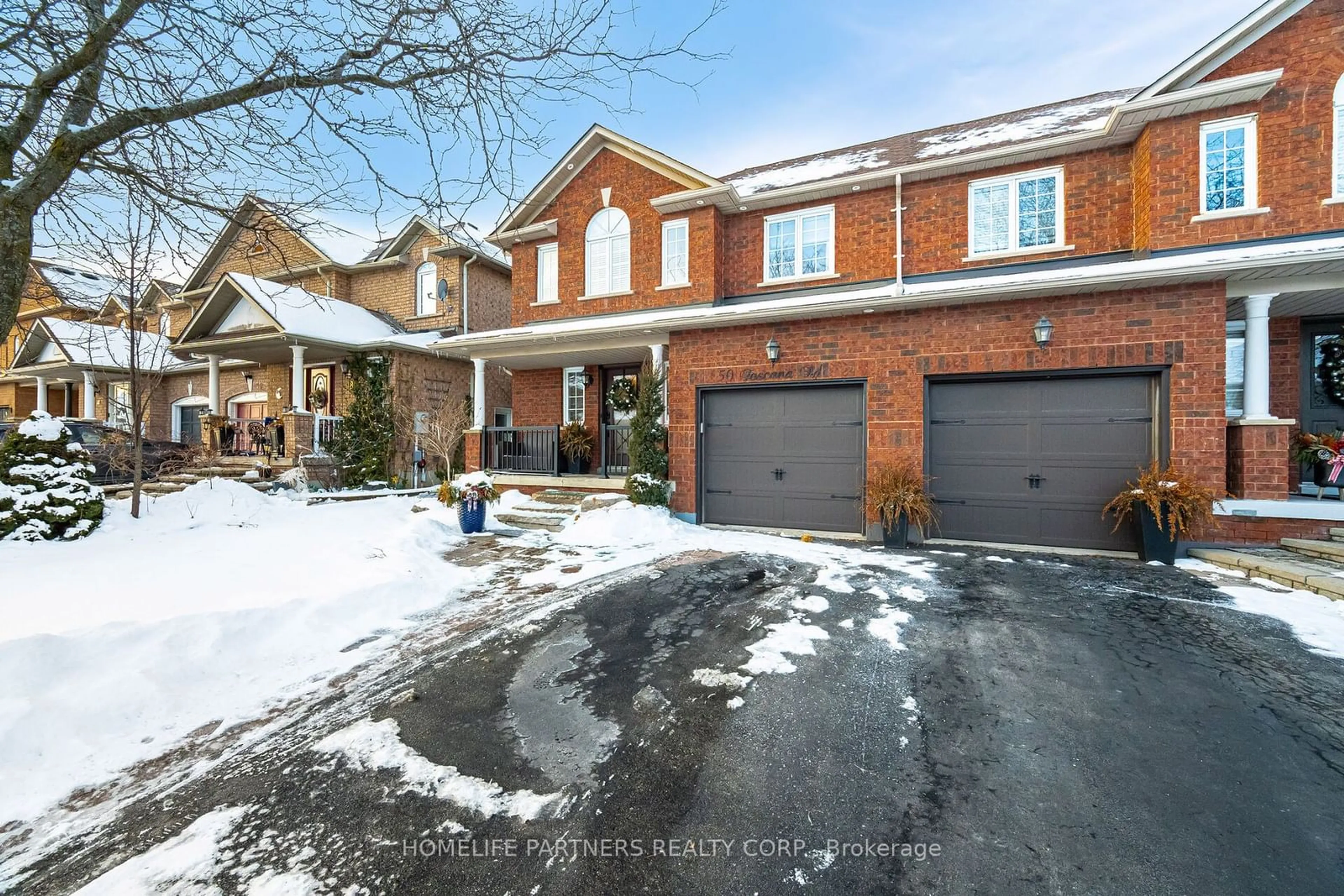 Home with brick exterior material, street for 50 Toscana Rd, Vaughan Ontario L4H 1L5