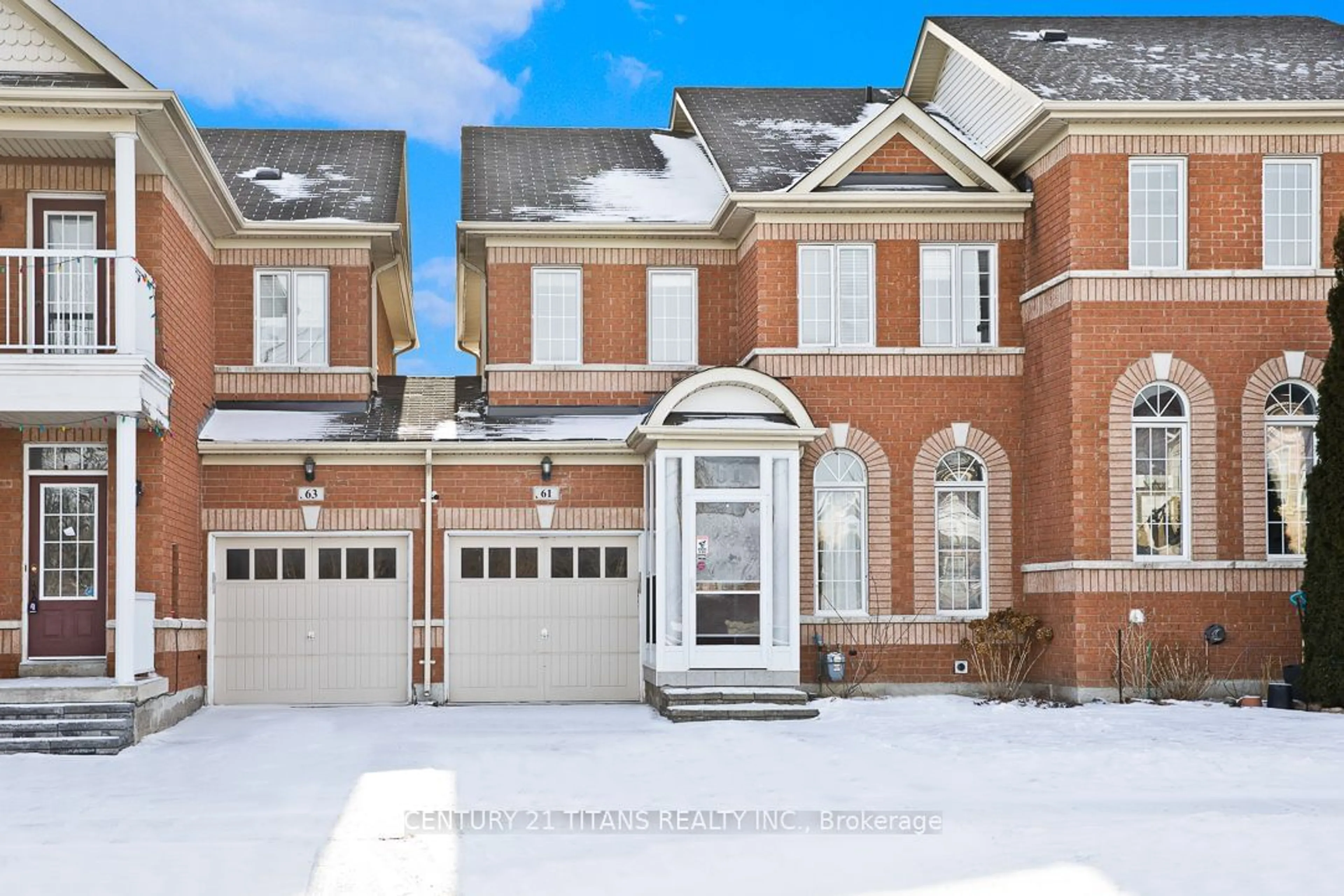 Home with brick exterior material, street for 61 Rizal Ave, Markham Ontario L6B 0G7