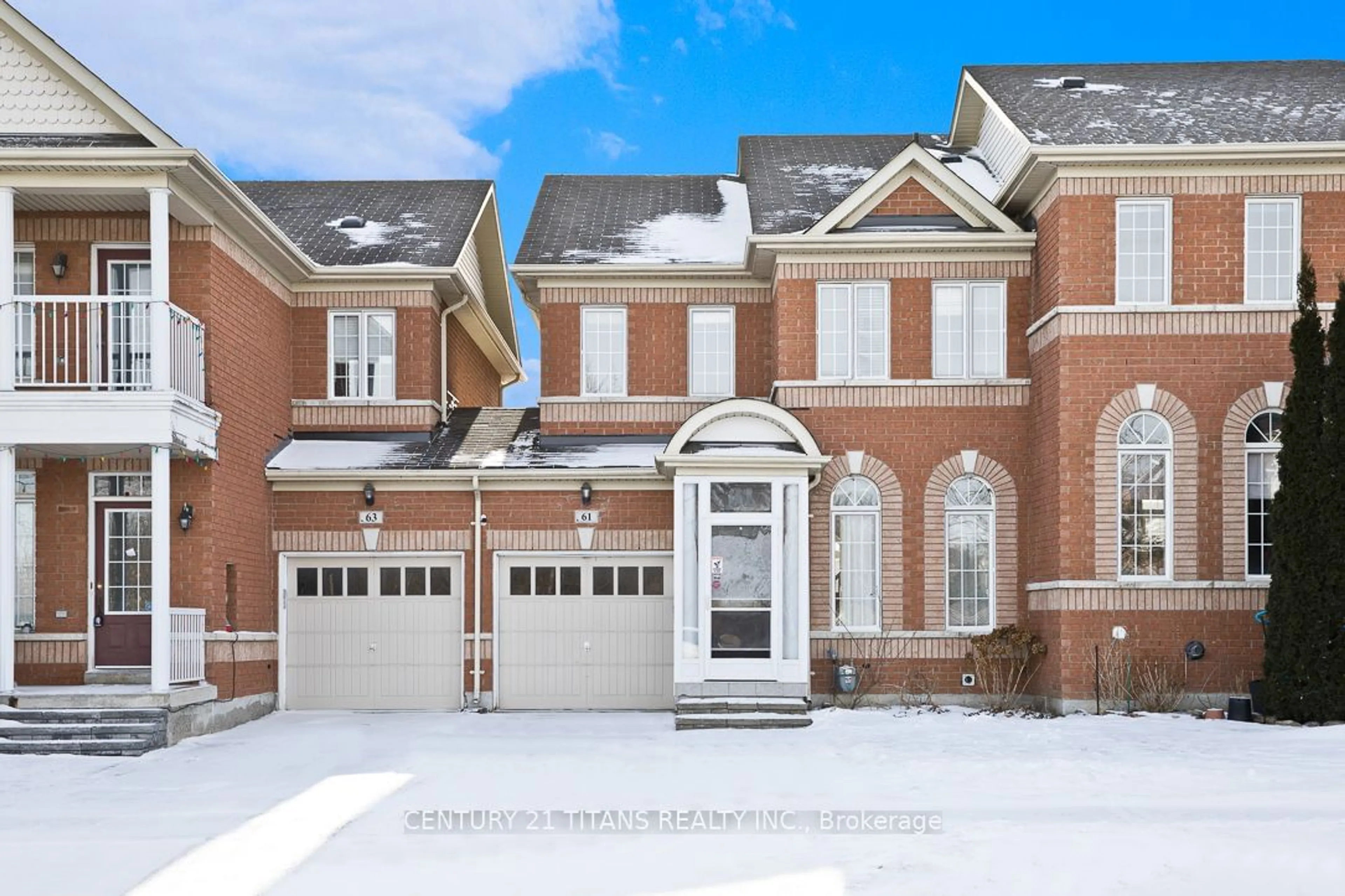 Home with brick exterior material, street for 61 Rizal Ave, Markham Ontario L6B 0G7