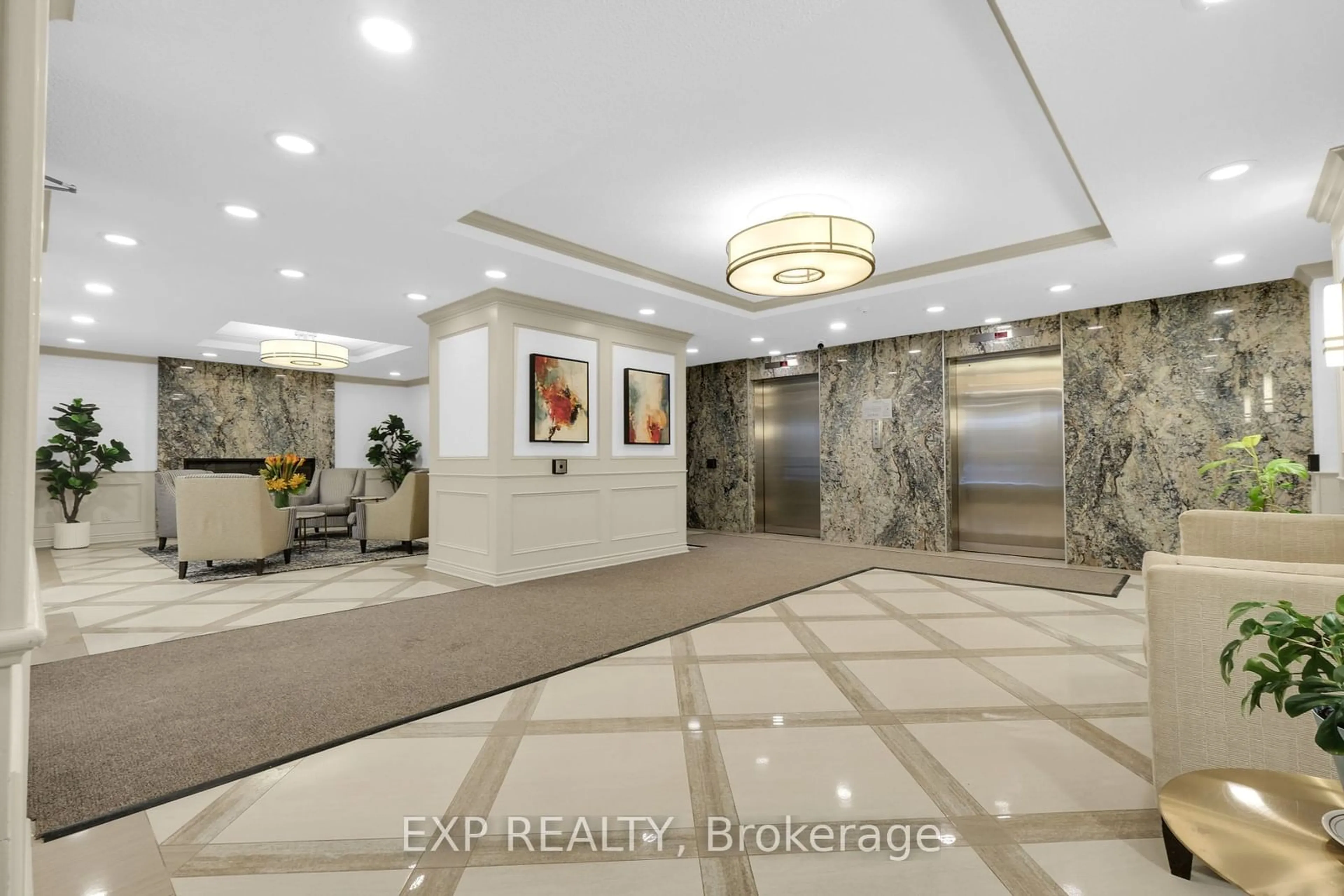 Lobby for 40 Baif Blvd #307, Richmond Hill Ontario L4C 5M9