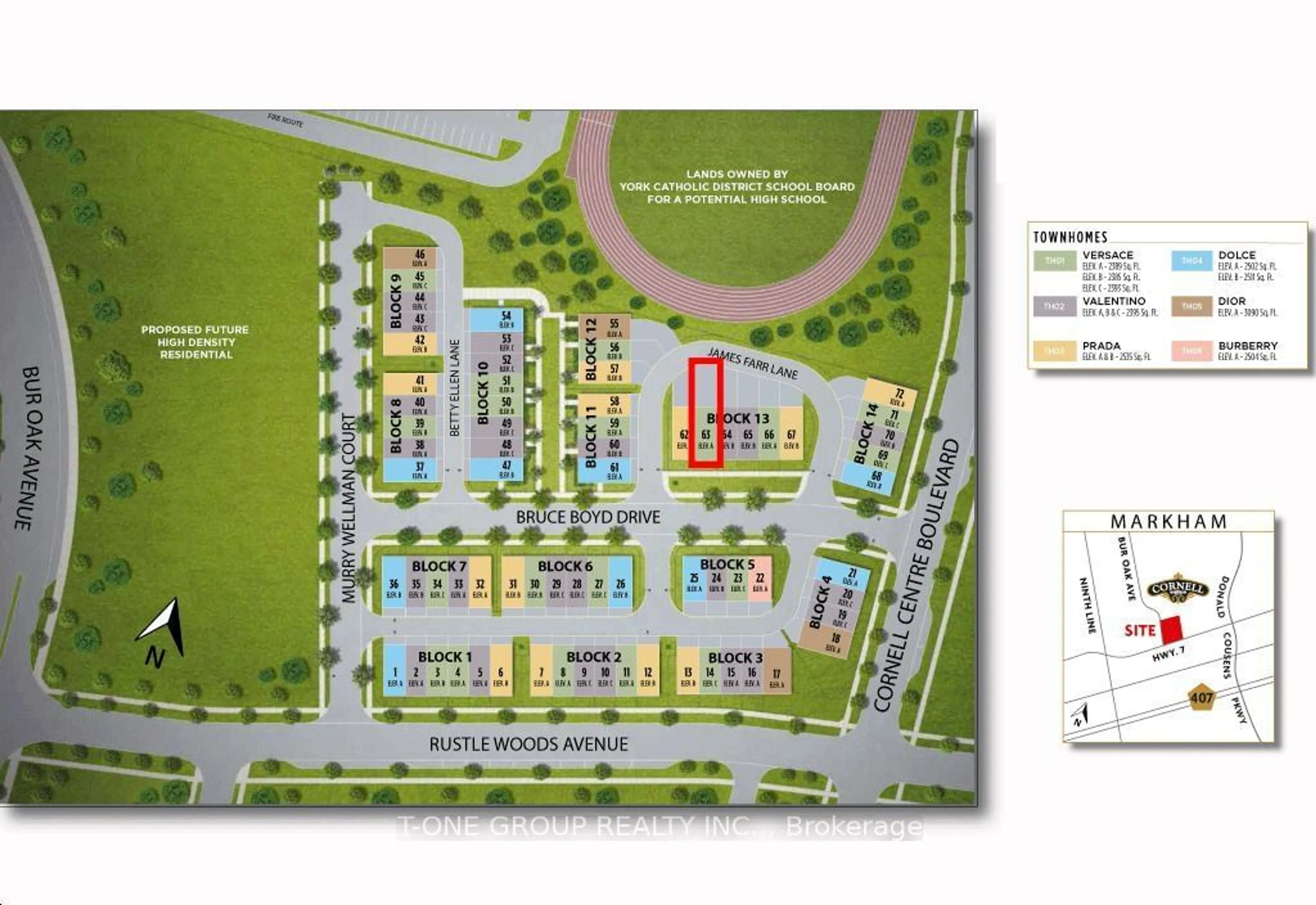 Floor plan for 14 Bruce Boyd Dr, Markham Ontario L6B 1R3