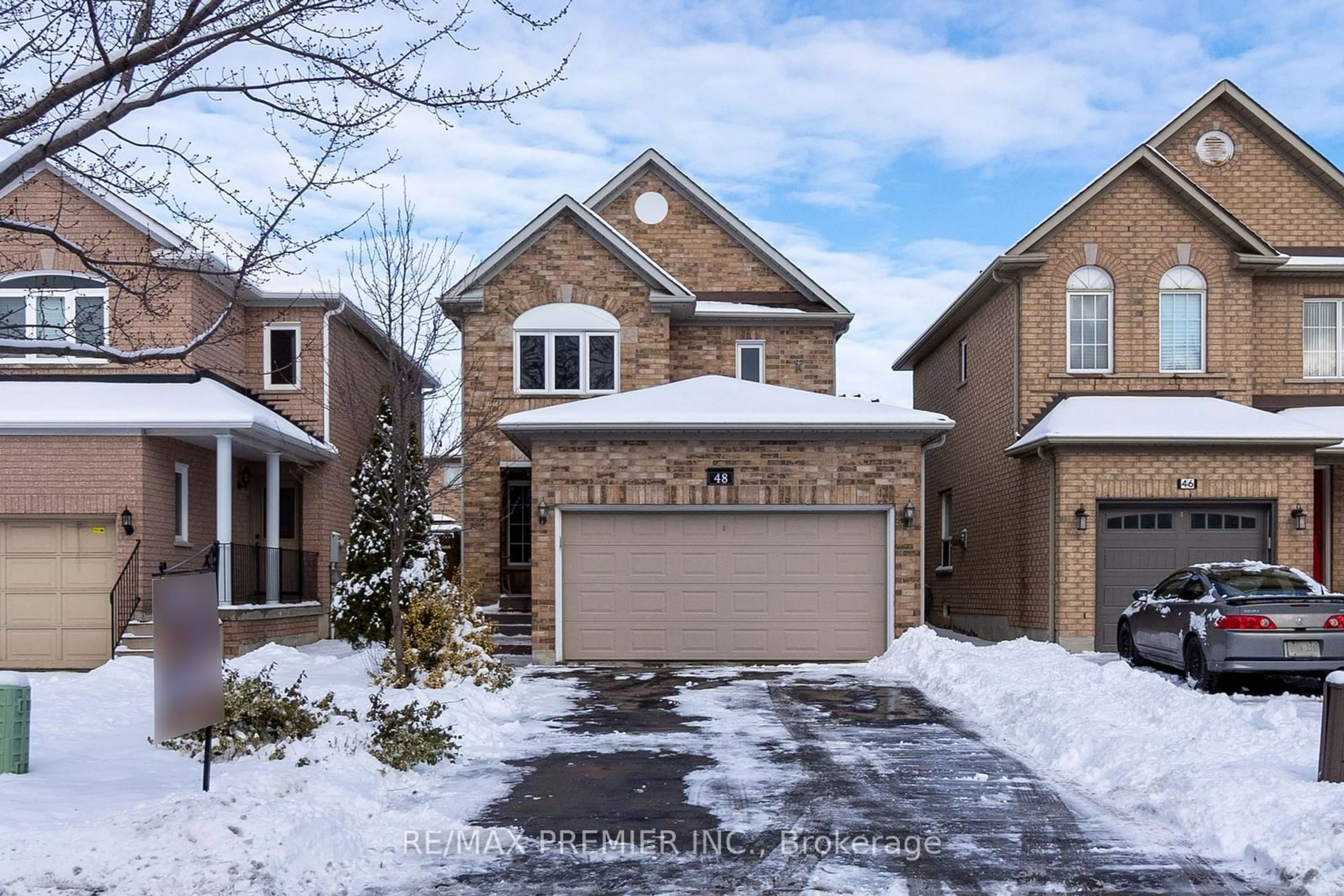 Home with brick exterior material, street for 48 Muirside Rd, Vaughan Ontario L6A 2H7