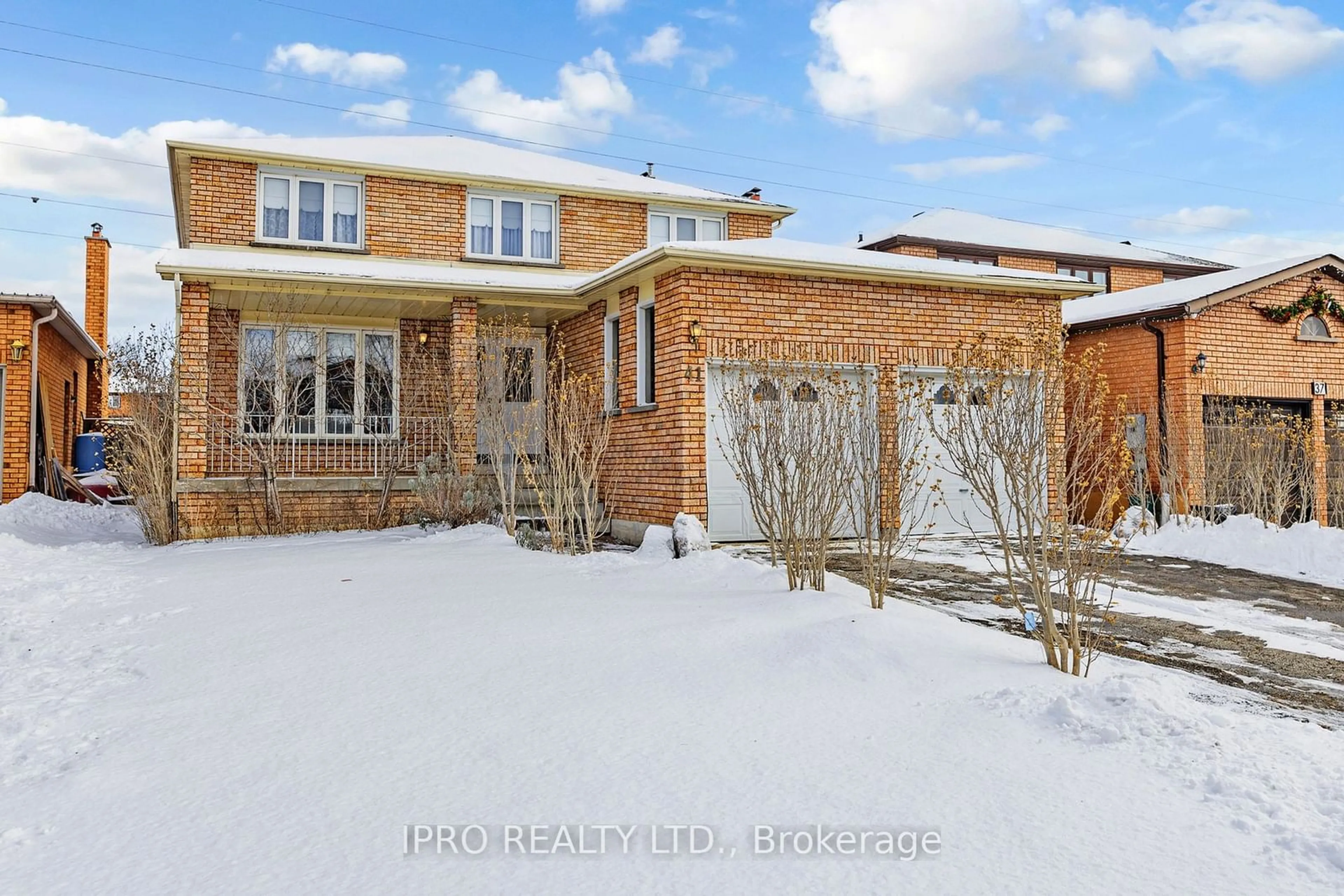 Home with brick exterior material, street for 41 Attorneys Lane, Vaughan Ontario L4L 6M8