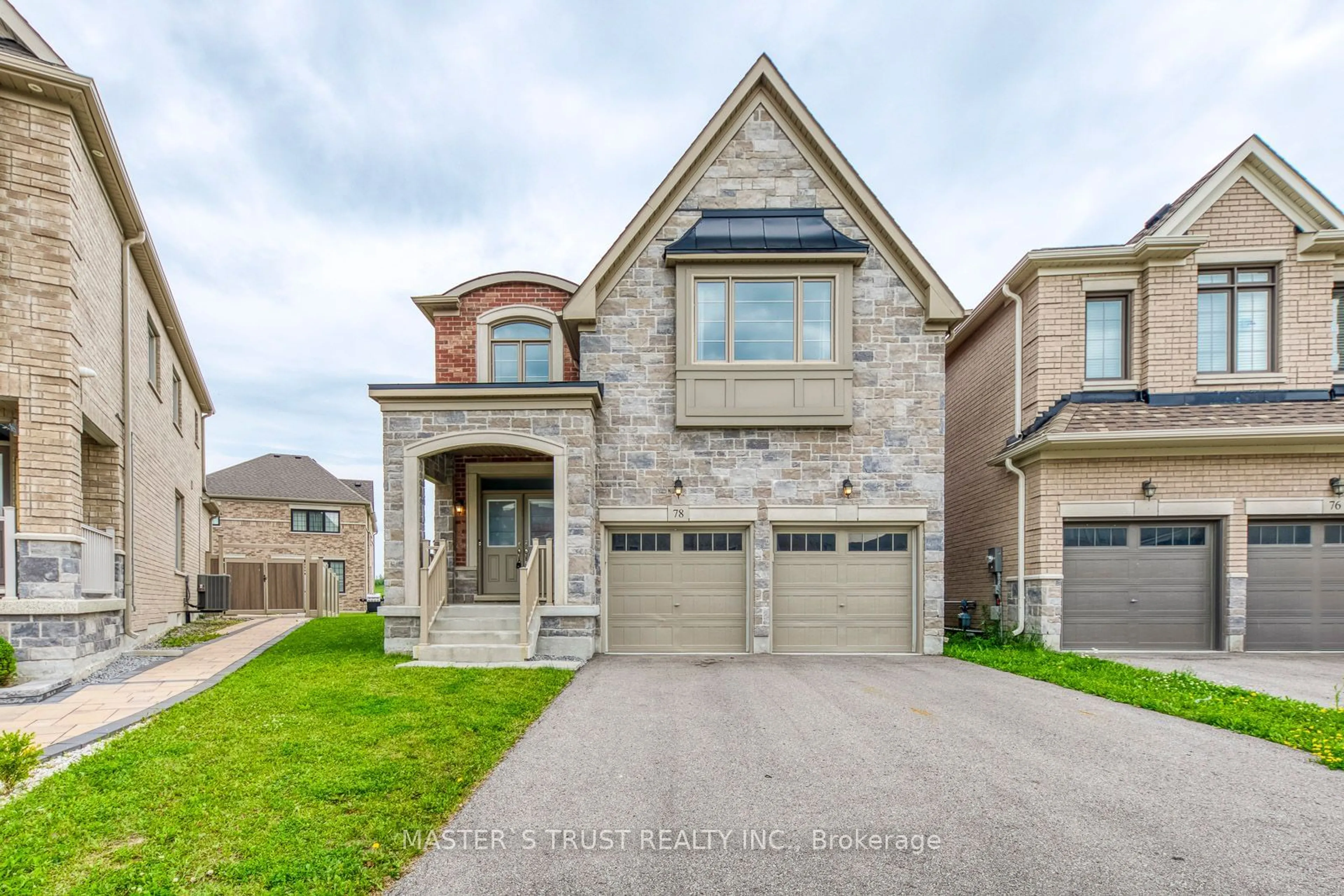 Home with brick exterior material, street for 78 Tesla Cres, East Gwillimbury Ontario L9N 0T3