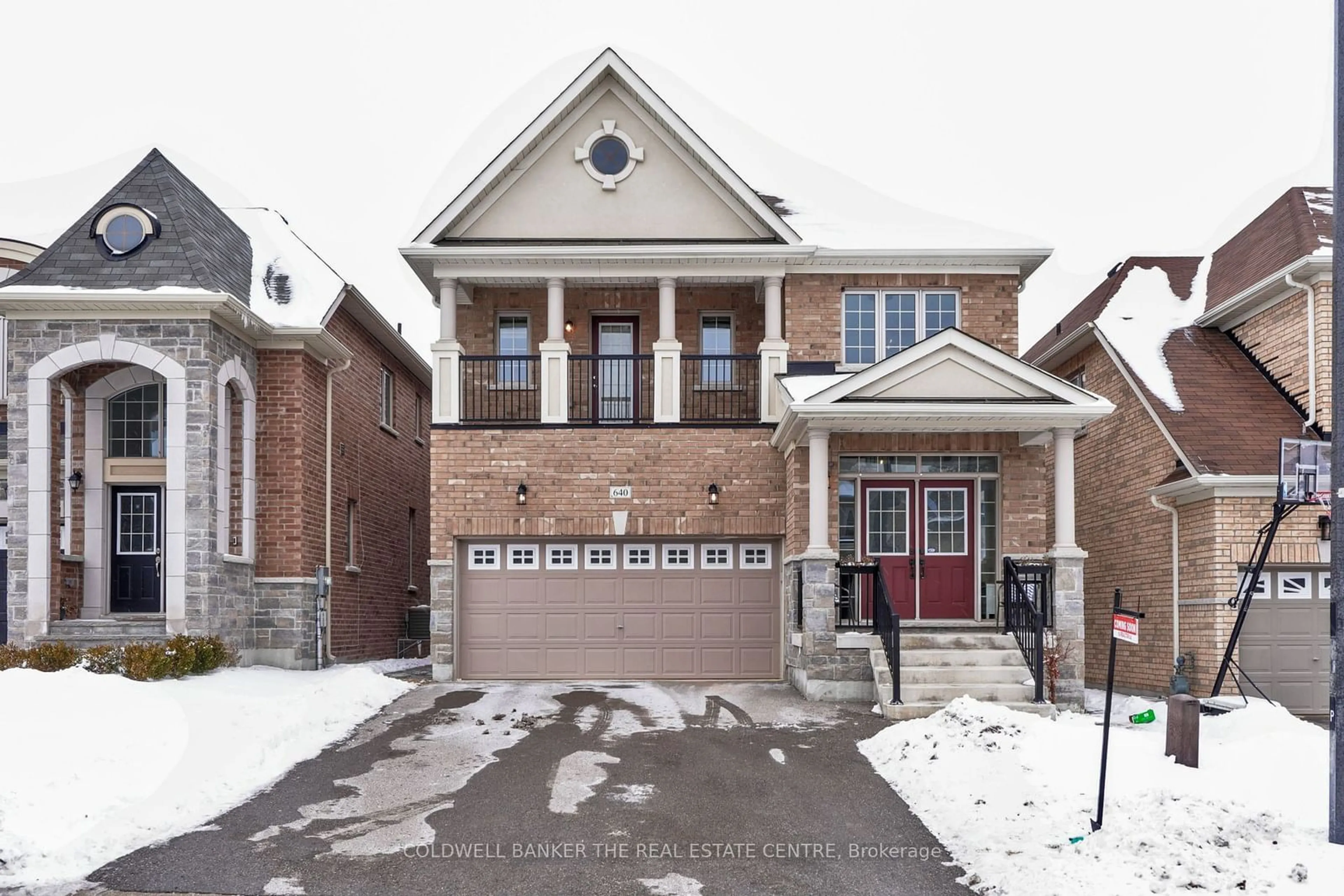 Home with brick exterior material, street for 640 Clifford Perry Pl, Newmarket Ontario L3X 0J4