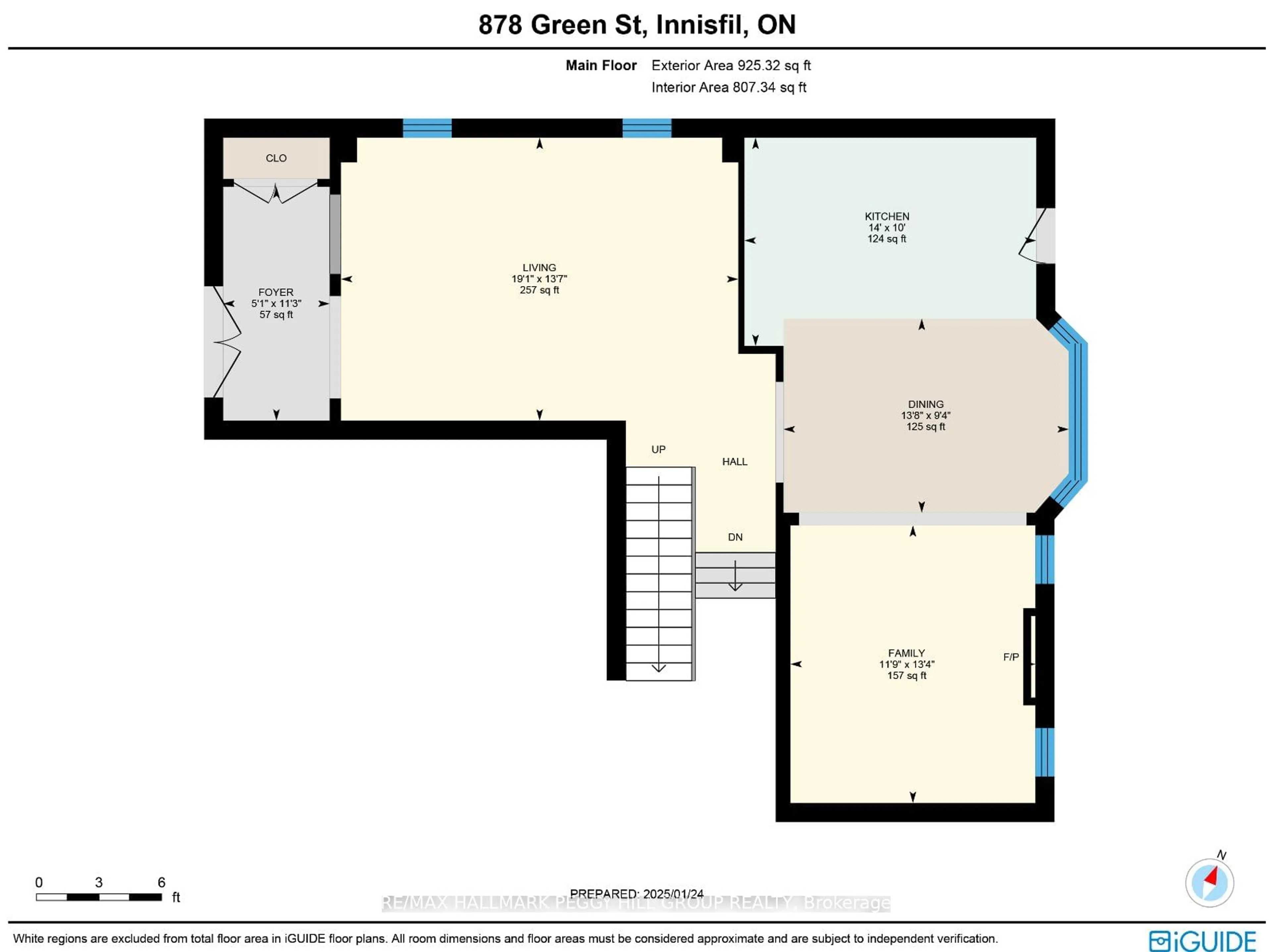 Floor plan for 878 Green St, Innisfil Ontario L0L 1W0