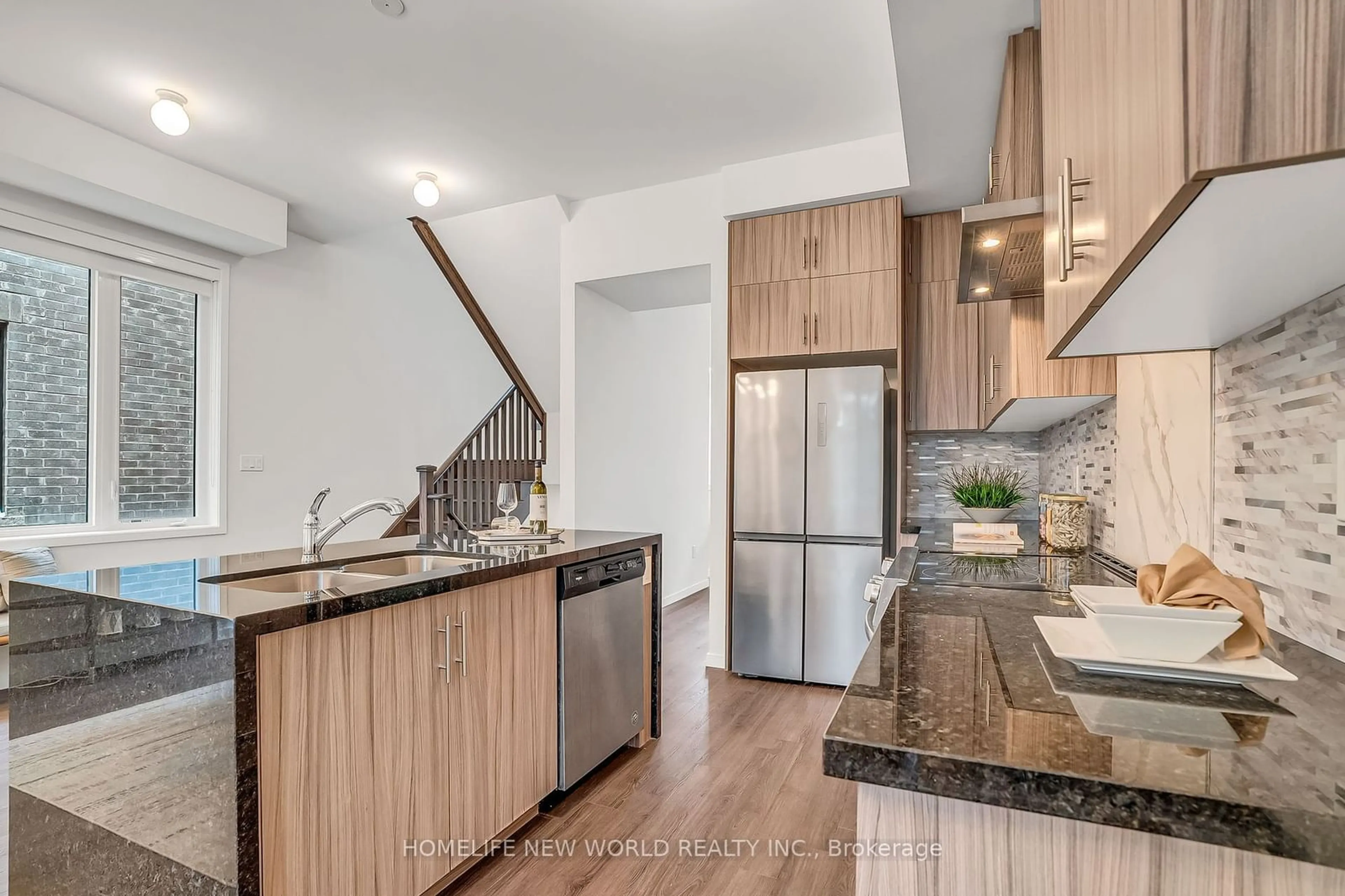 Open concept kitchen, unknown for 55 Armillo Pl, Markham Ontario L6E 0V4