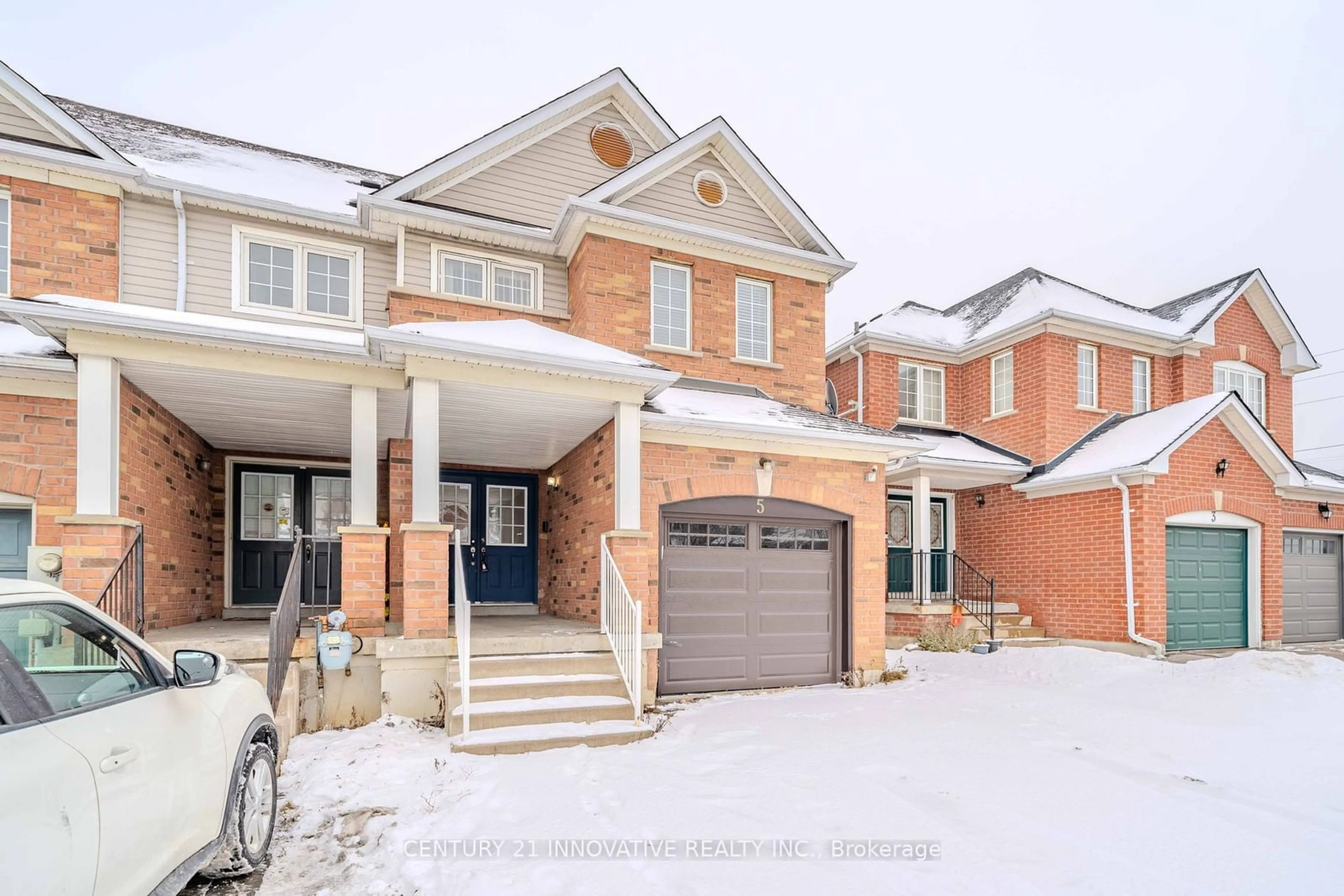 Home with brick exterior material, street for 5 Holloway Rd, Markham Ontario L3S 4P4