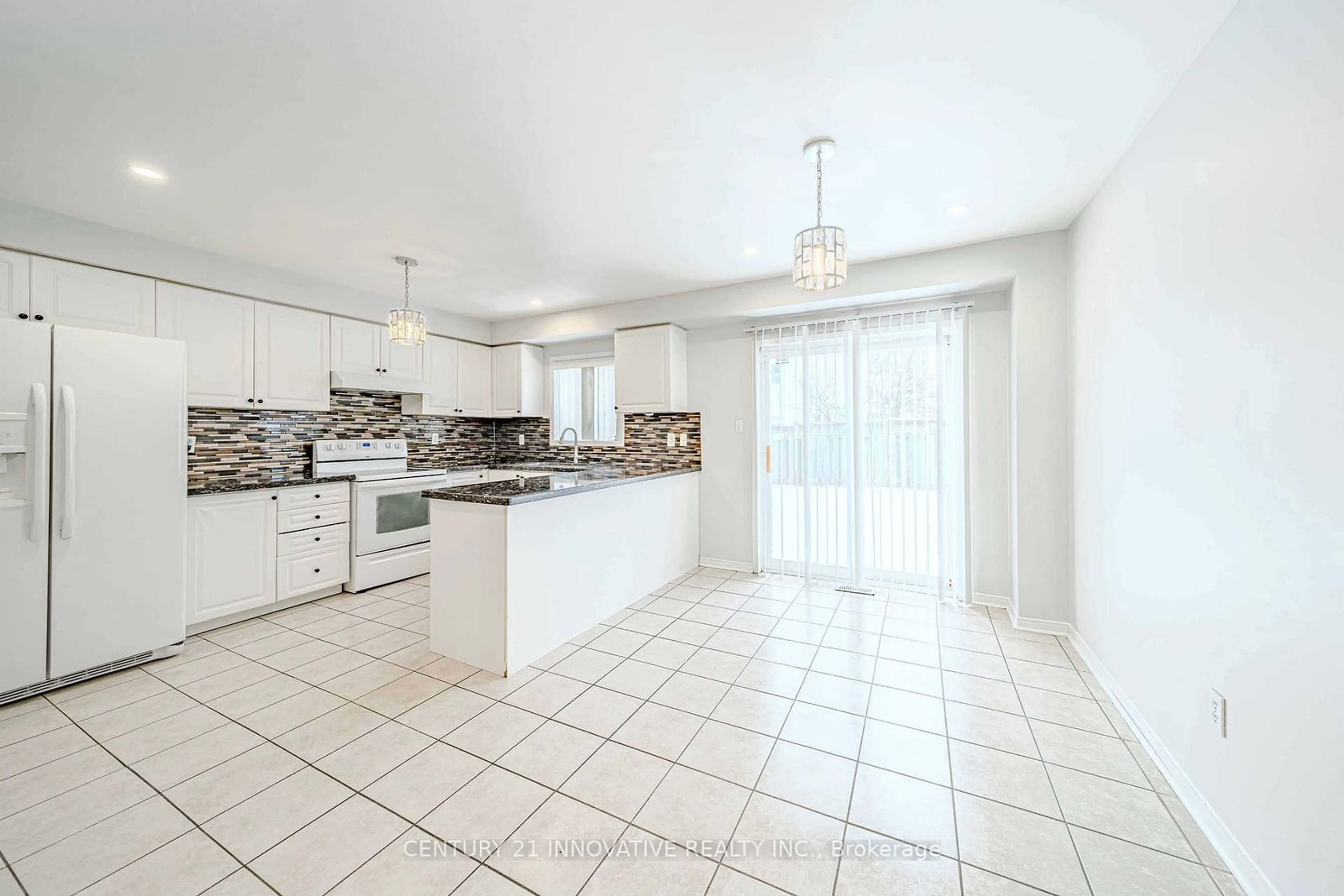 Open concept kitchen, ceramic/tile floor for 5 Holloway Rd, Markham Ontario L3S 4P4