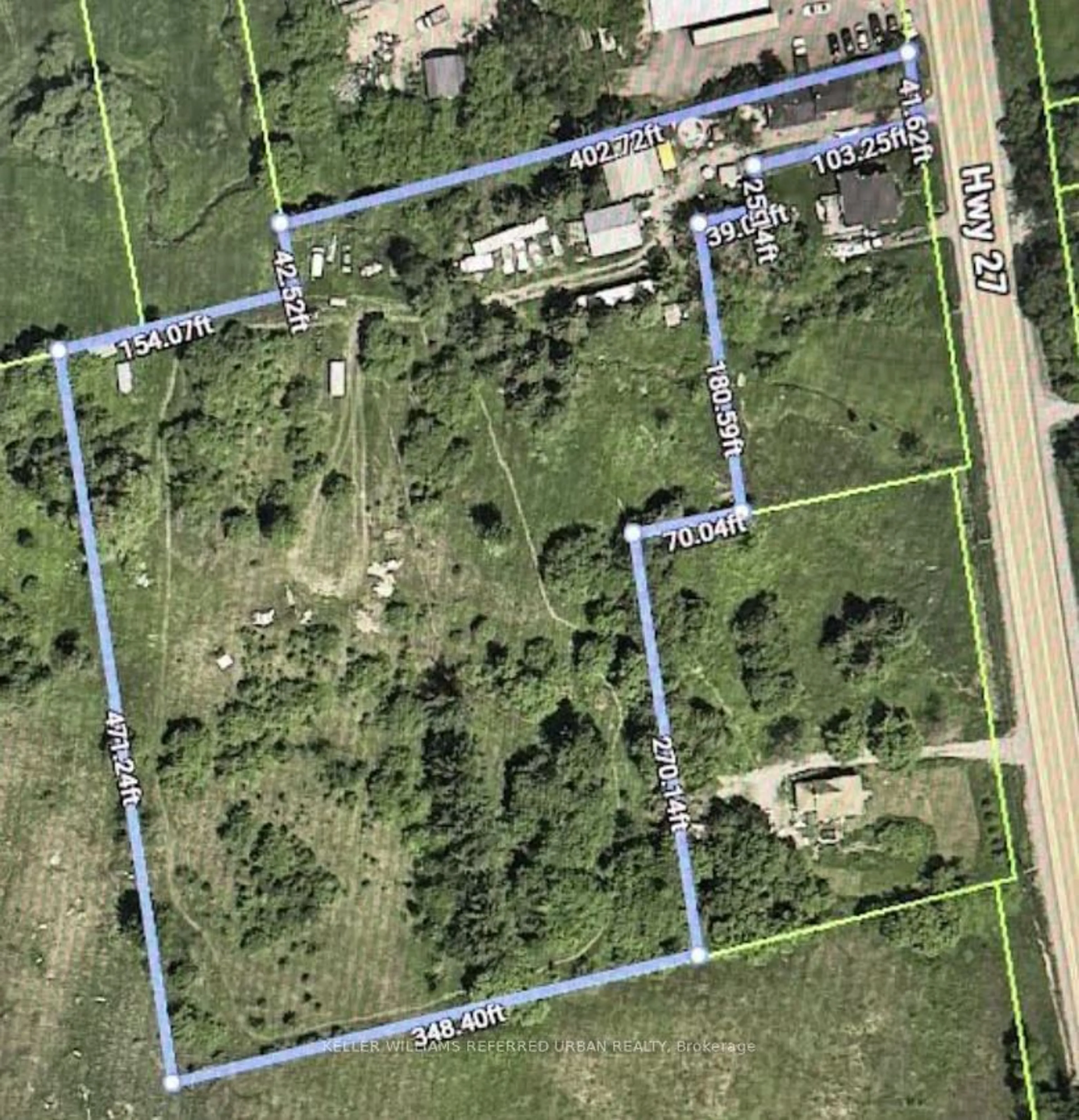 A pic from outside/outdoor area/front of a property/back of a property/a pic from drone, street for 3712 Hwy 27, Bradford West Gwillimbury Ontario L3Z 3X2