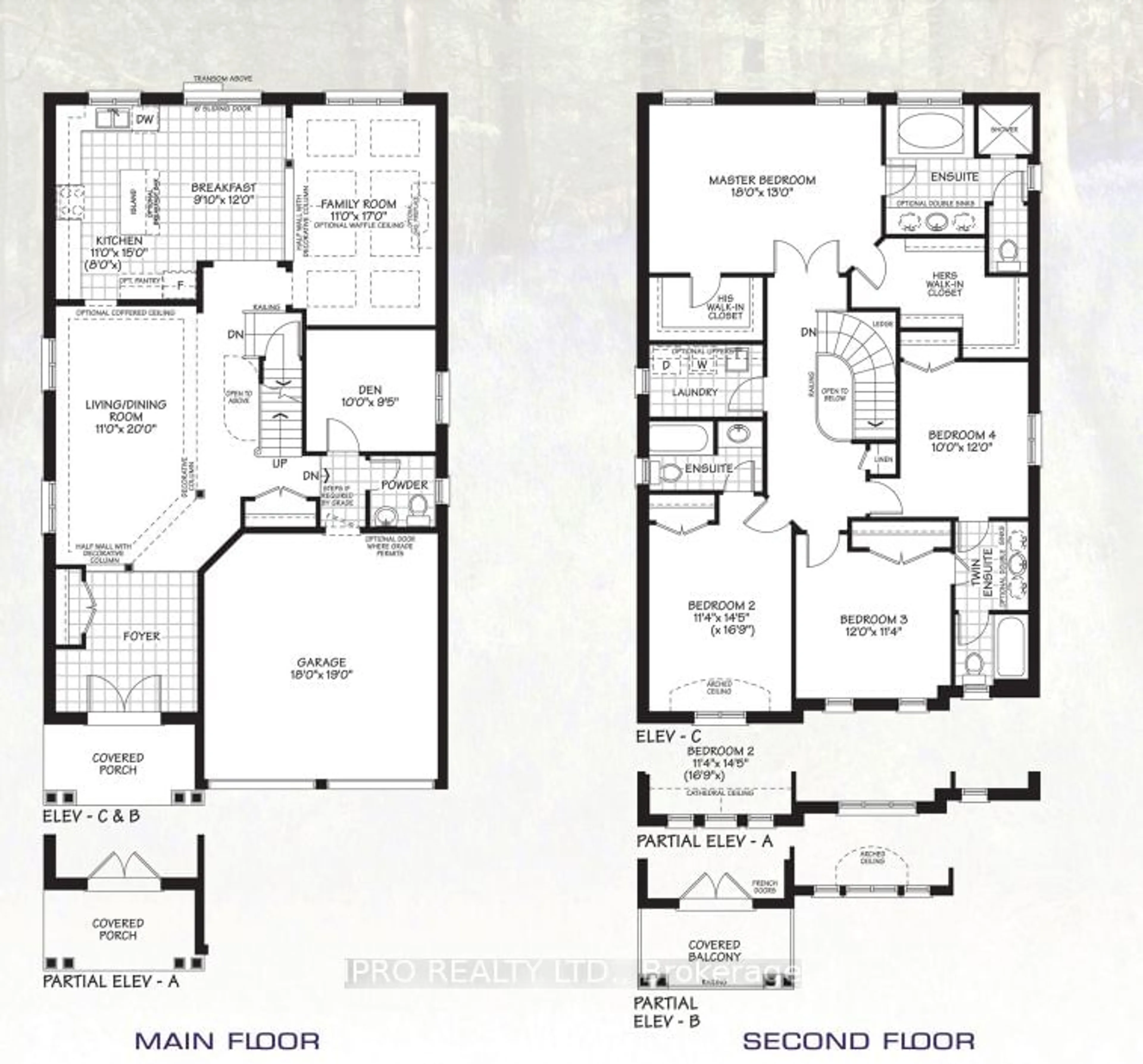 Floor plan for 166 Hawkins St, Georgina Ontario L0E 1R0