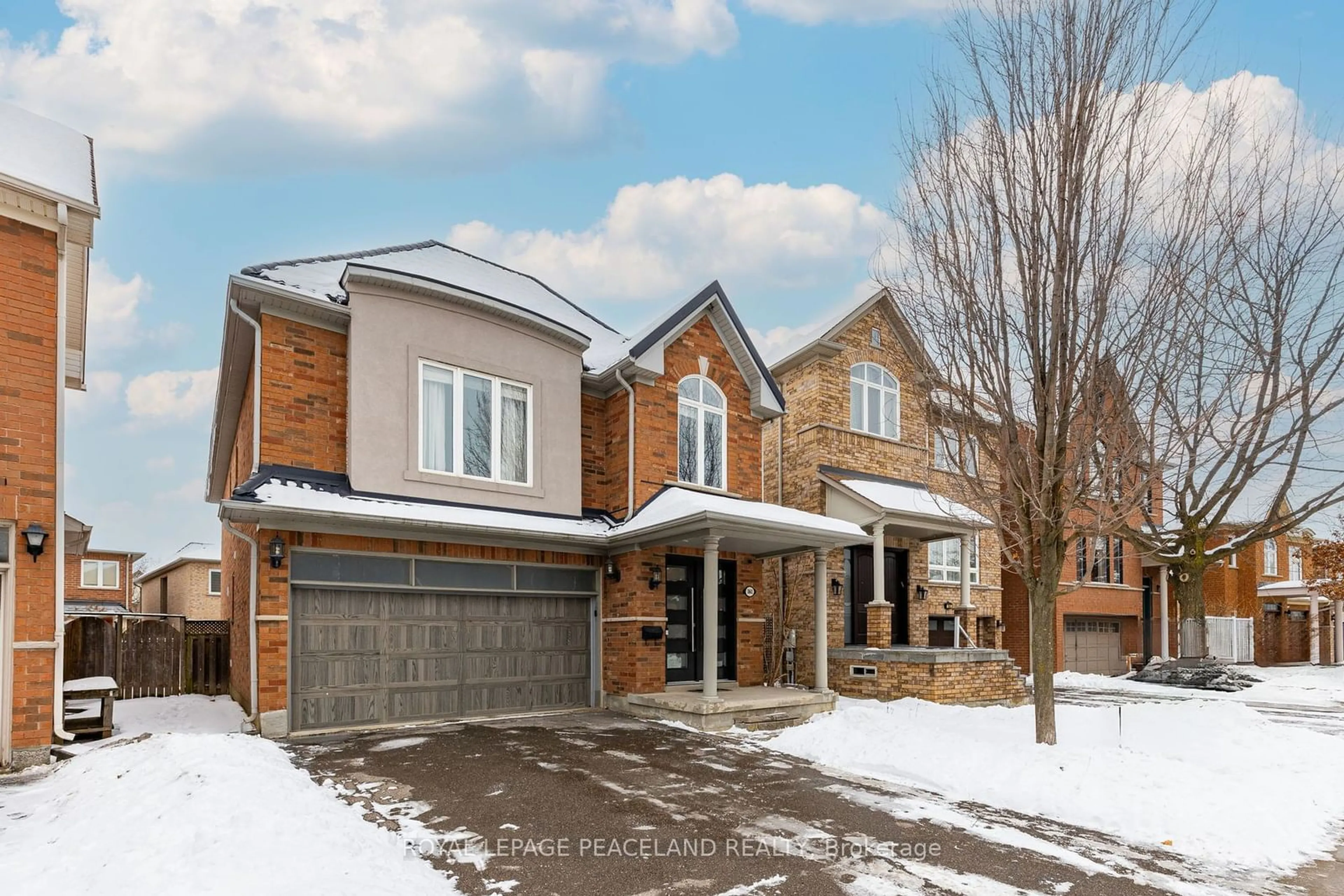 Home with brick exterior material, street for 161 Mistysugar Tr, Vaughan Ontario L4J 8T4