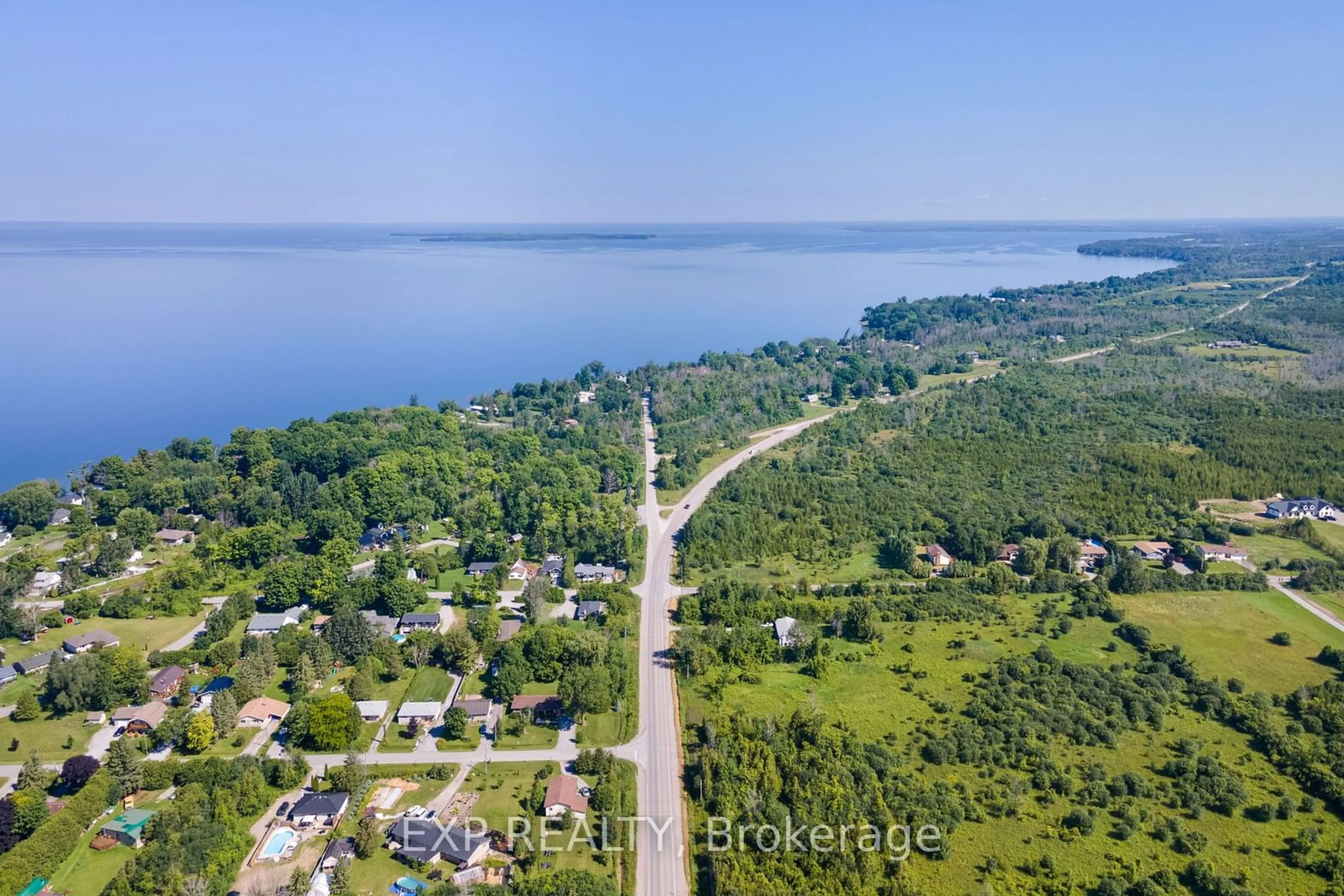 A pic from outside/outdoor area/front of a property/back of a property/a pic from drone, water/lake/river/ocean view for B393 Thorah Concession 2 Rd, Brock Ontario L0K 1A0