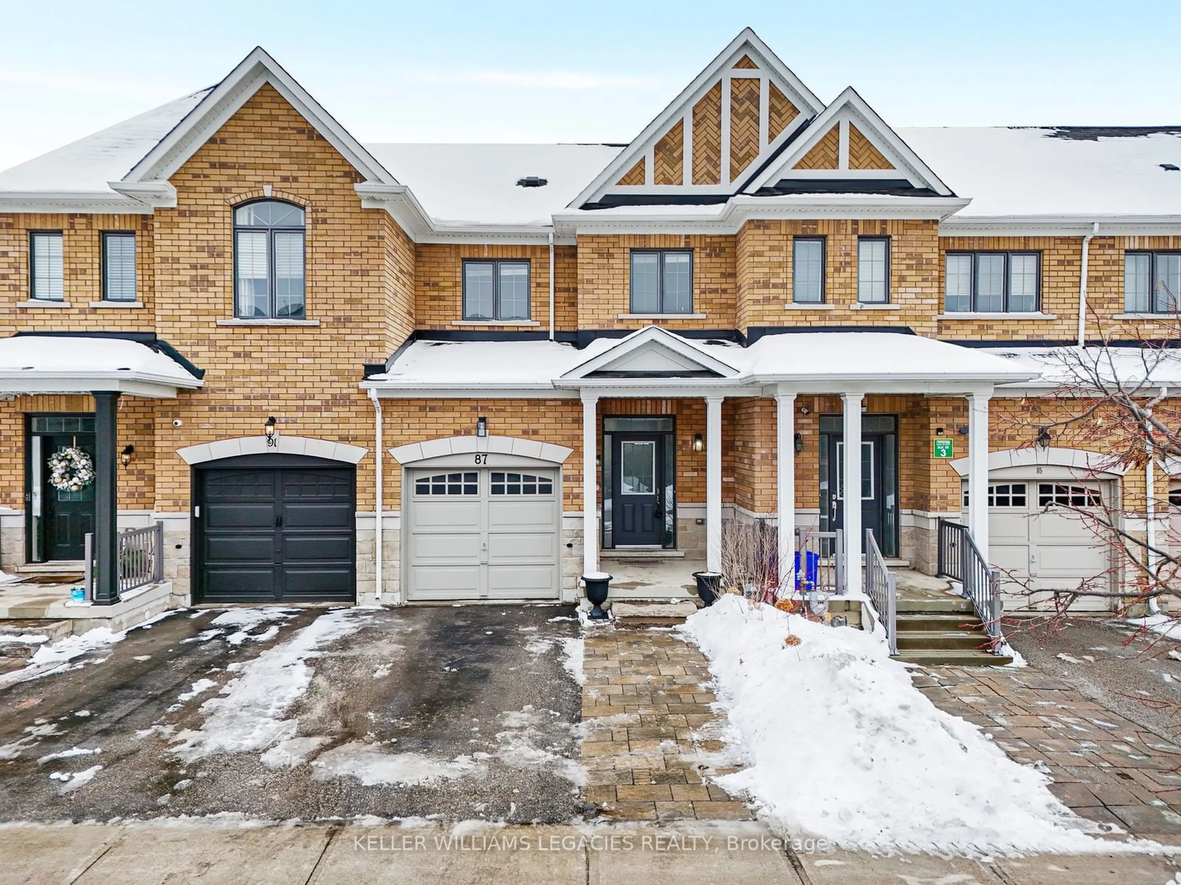 Home with brick exterior material, street for 87 Alexie Way, Vaughan Ontario L4H 3V3