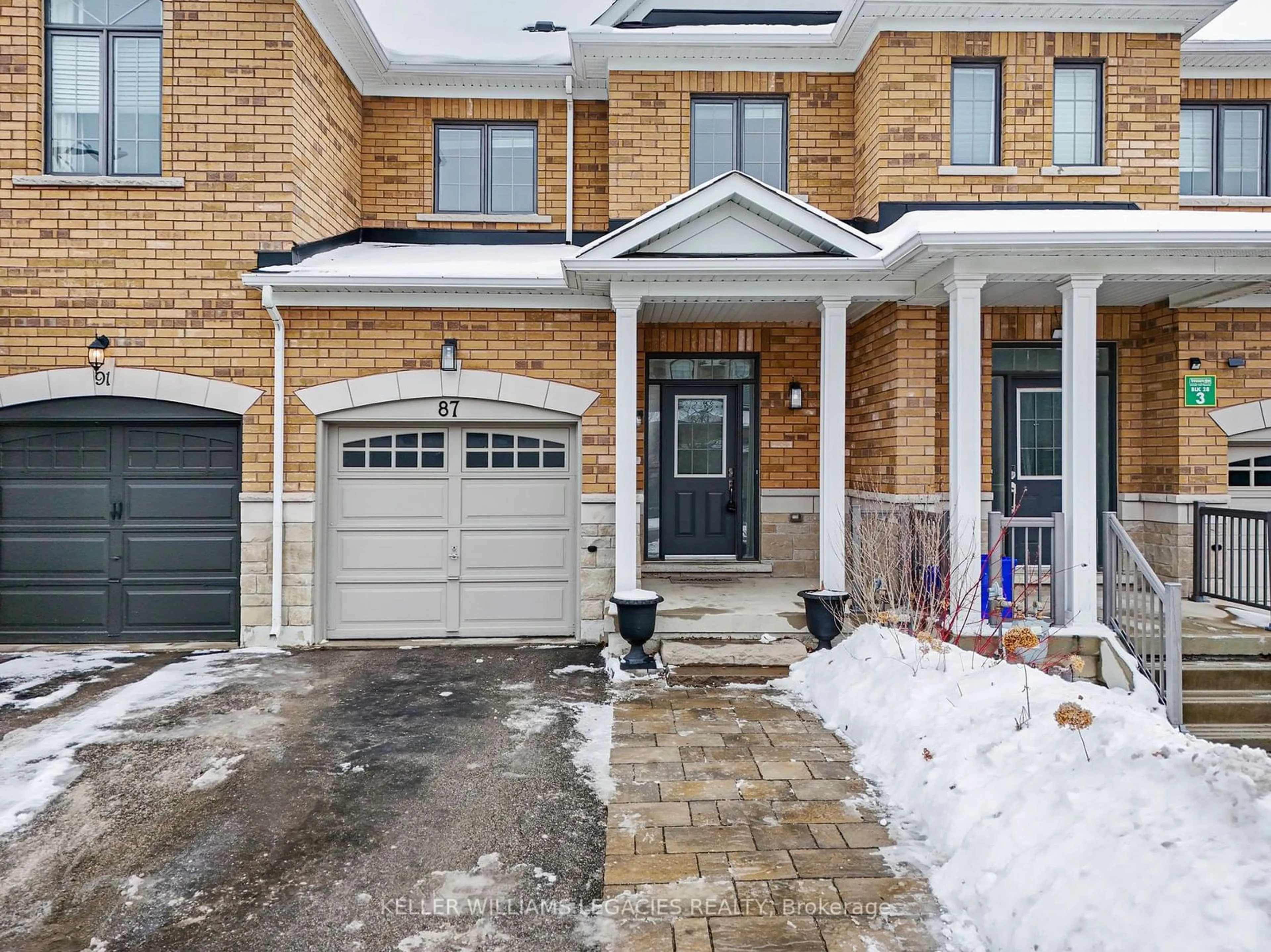 Home with brick exterior material, street for 87 Alexie Way, Vaughan Ontario L4H 3V3