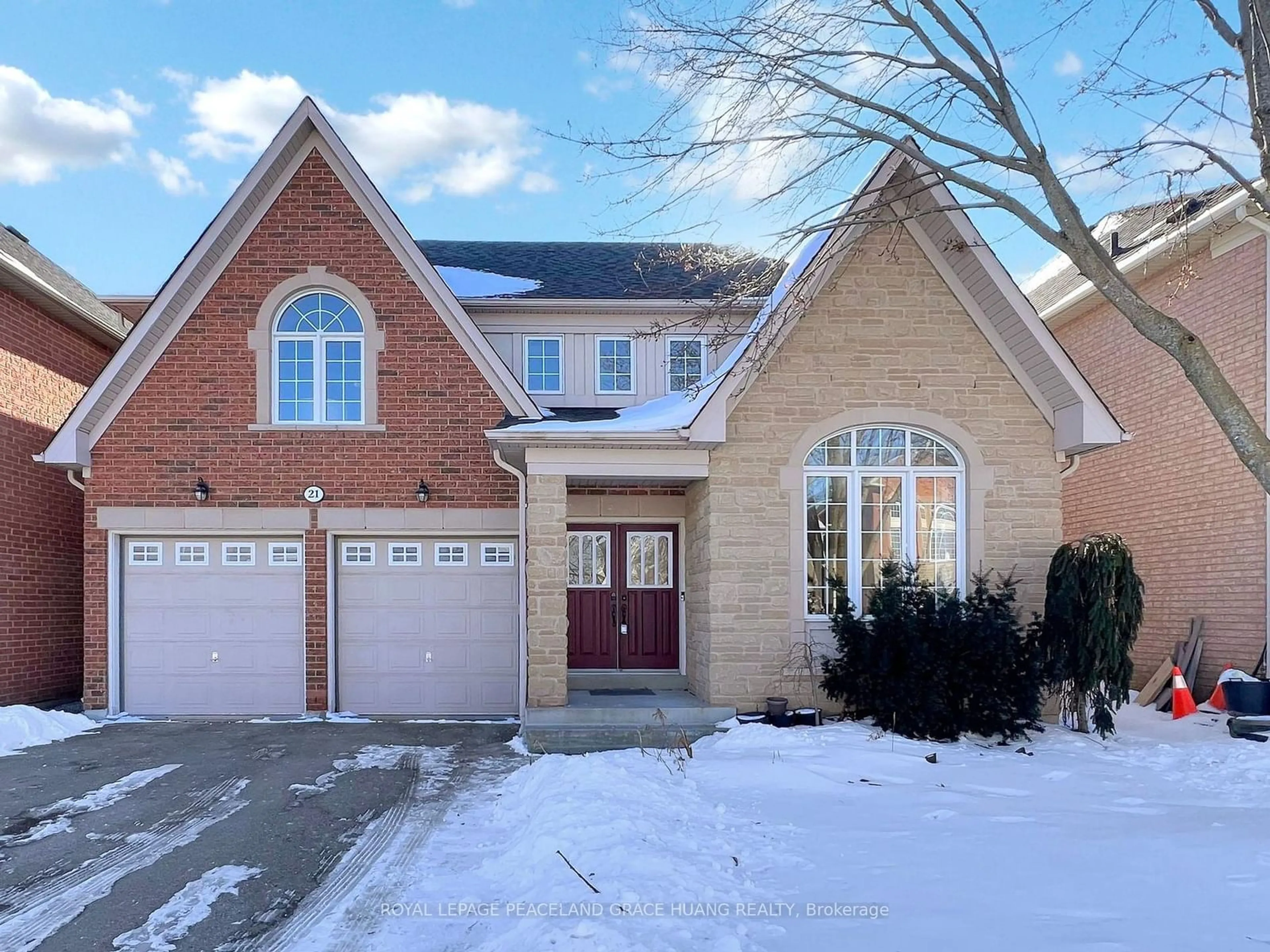 Home with brick exterior material, street for 21 Hearthside Ave, Richmond Hill Ontario L4E 5E7