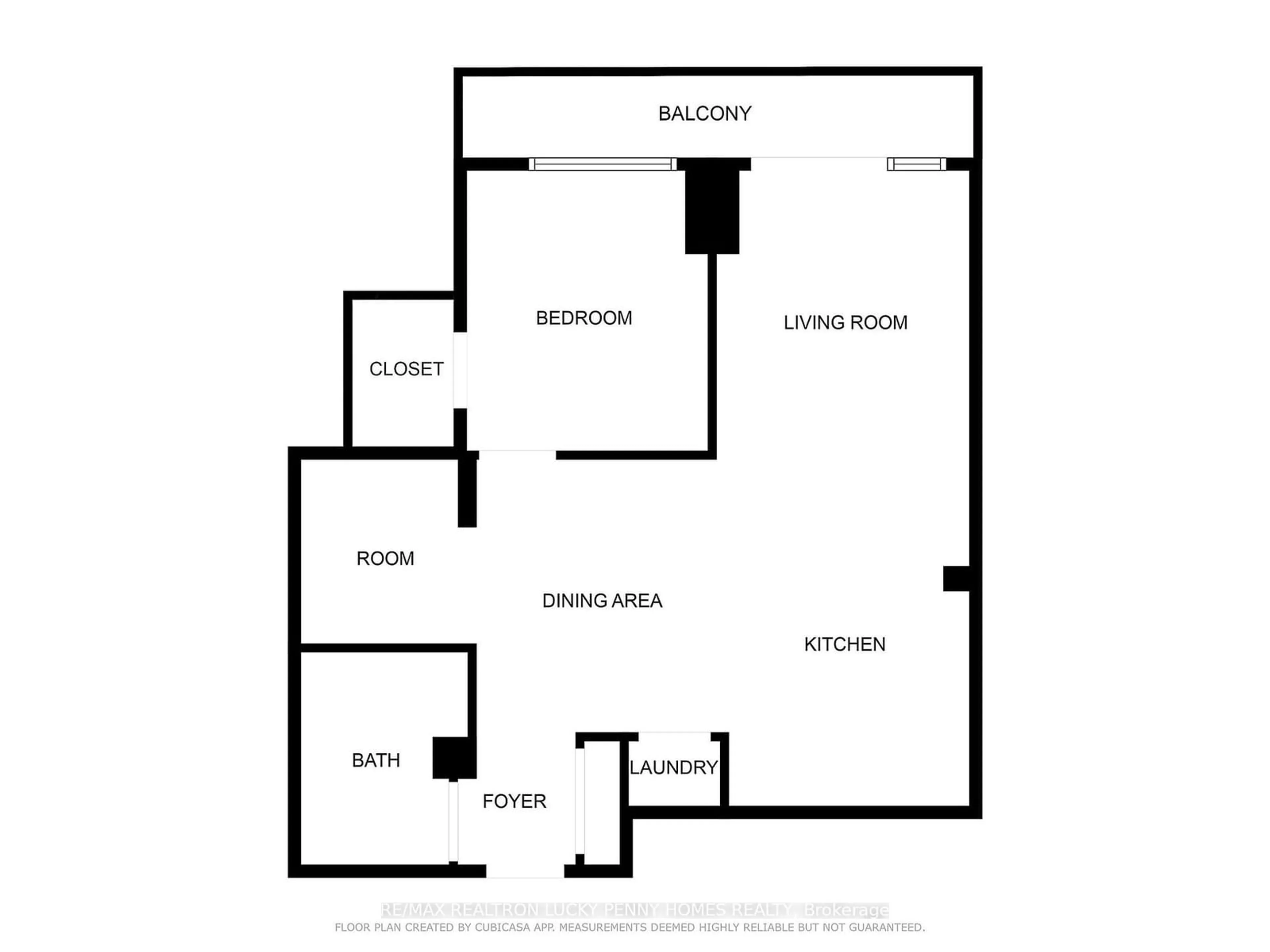 Floor plan for 20 Fred Varley Dr #207, Markham Ontario L3R 1S4