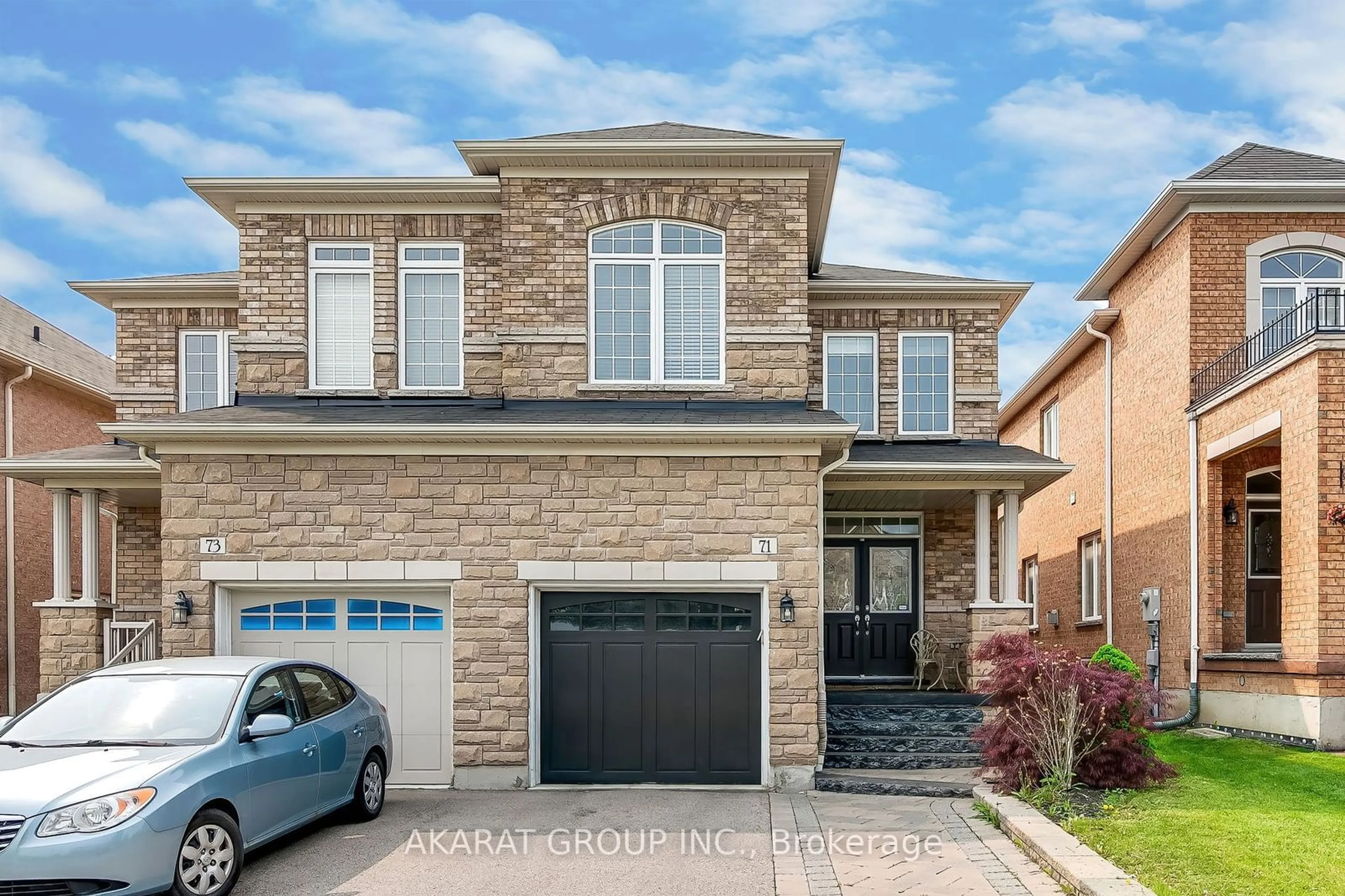 Home with brick exterior material, street for 71 Condotti Dr, Vaughan Ontario L4H 0H6