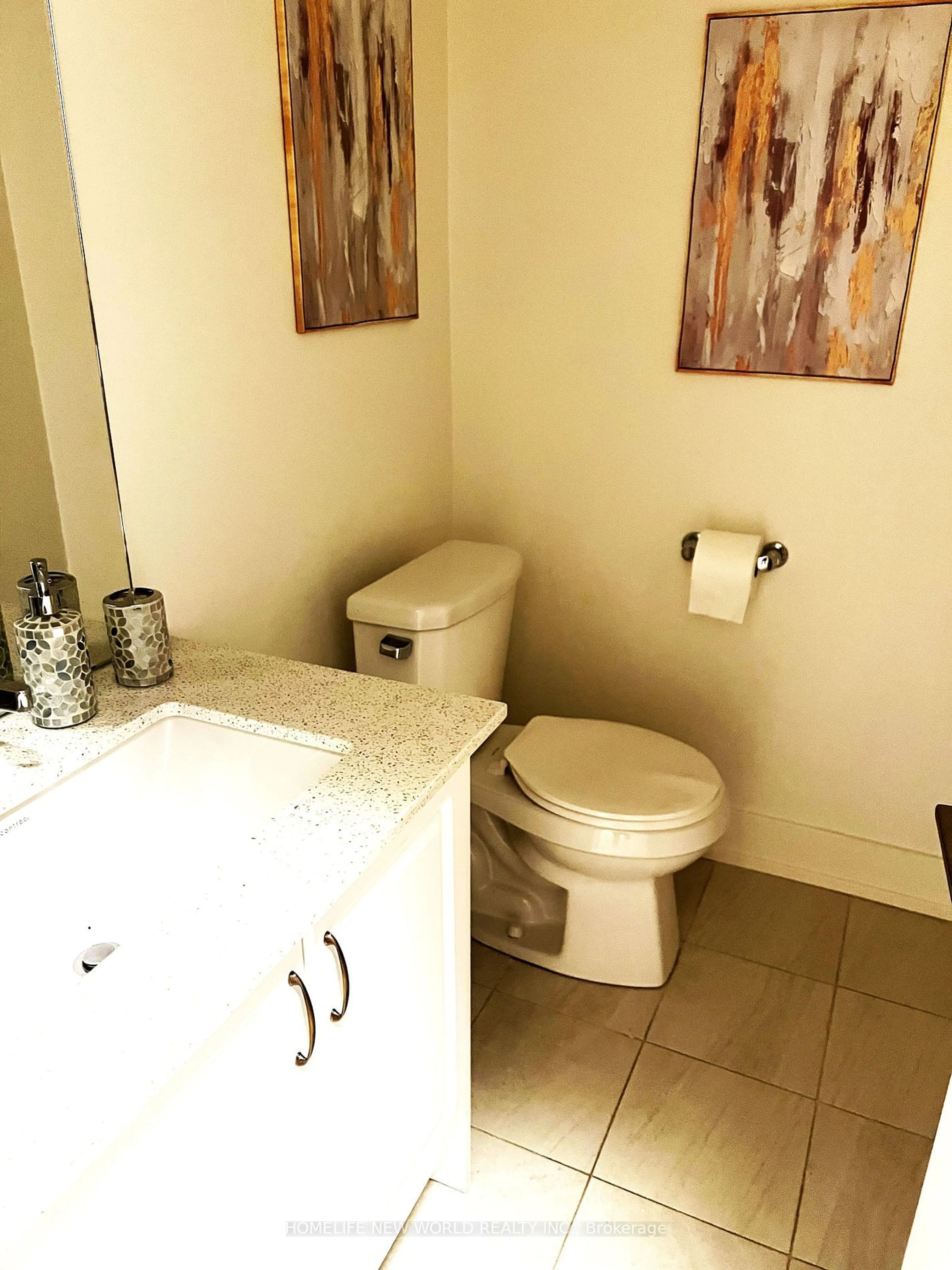 Standard bathroom, ceramic/tile floor for 370D Red Maple Rd #120, Richmond Hill Ontario L4C 6P5