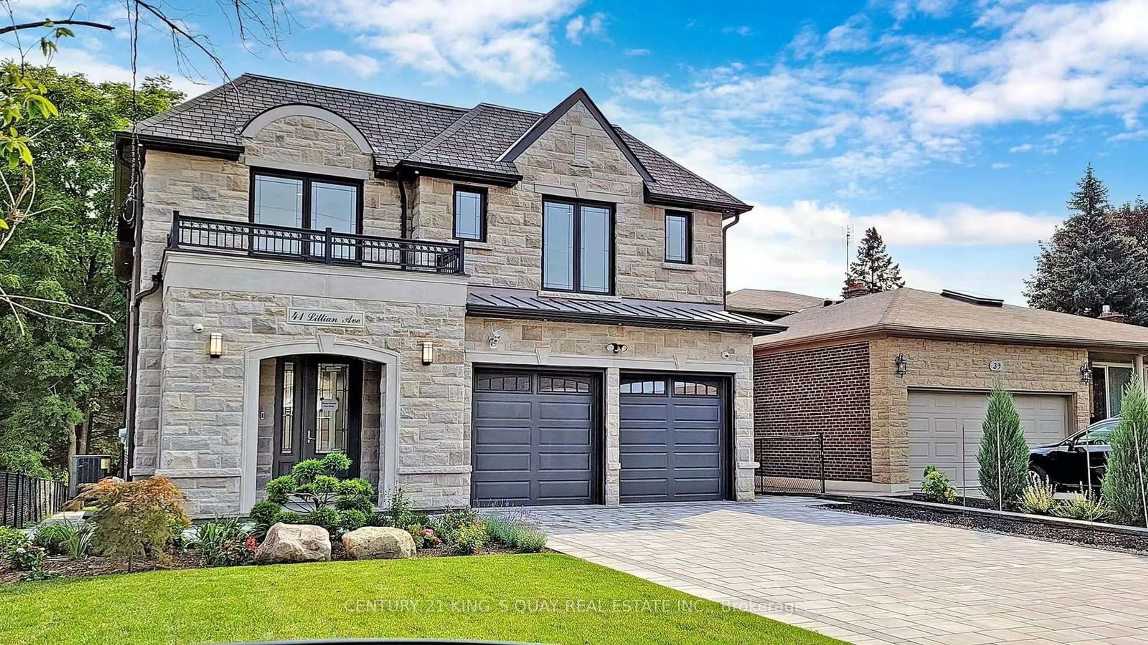 Home with brick exterior material, street for 41 Lillian Ave, Markham Ontario L3T 4N5