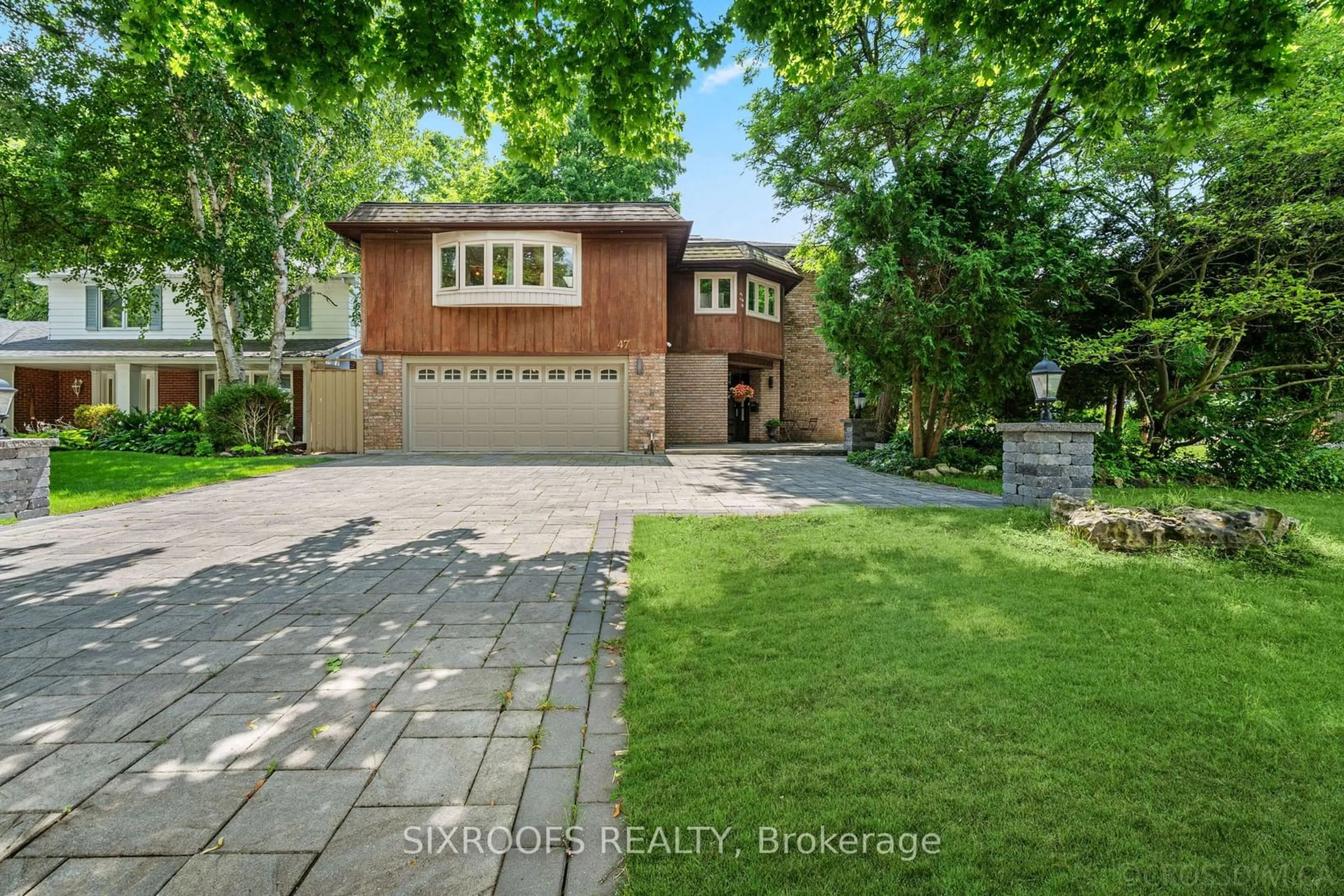 Home with brick exterior material, street for 47 Senator Reesor's Dr, Markham Ontario L3P 3E4