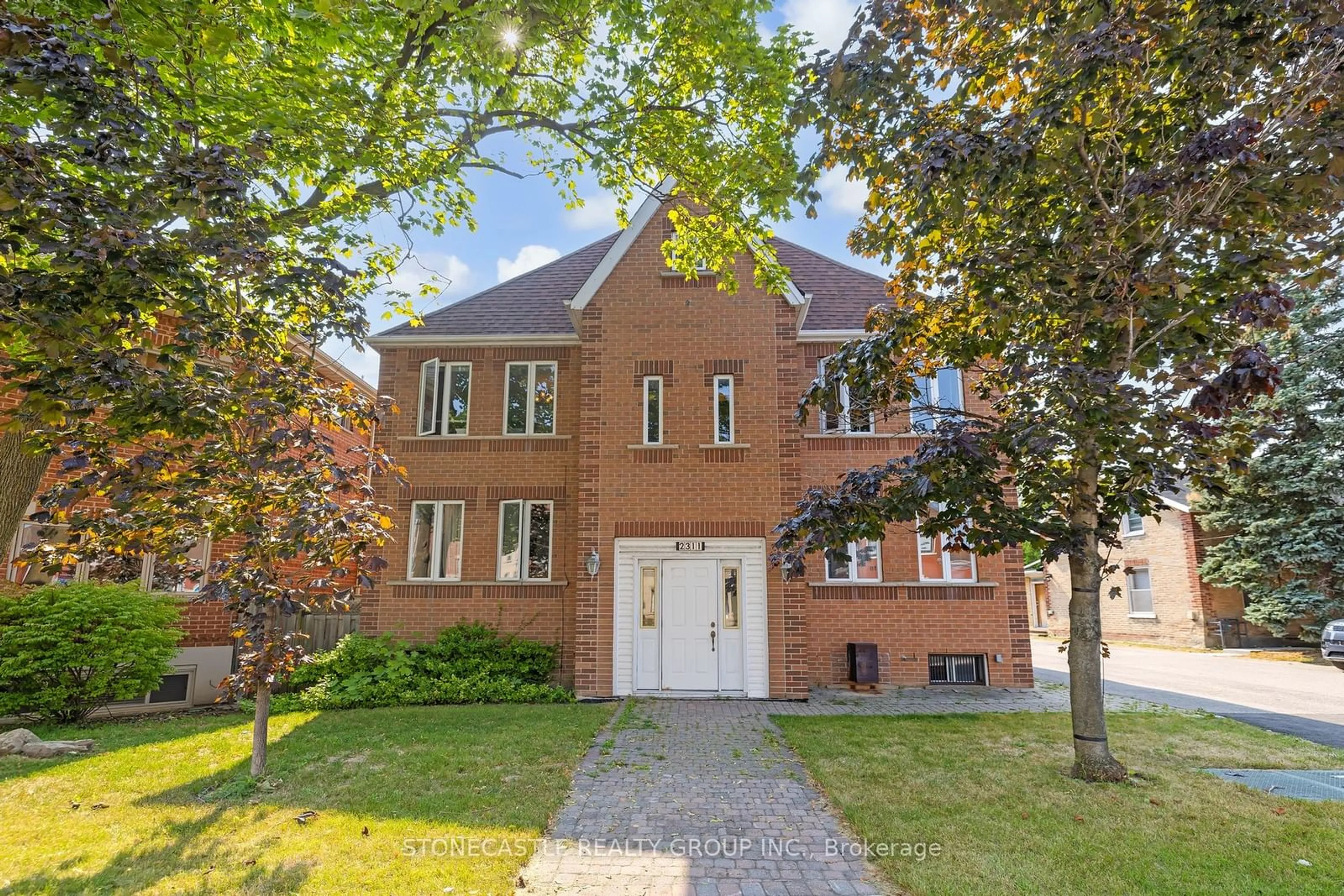 Home with brick exterior material, street for 2311 Major Mackenzie Dr, Vaughan Ontario L6A 3Z3