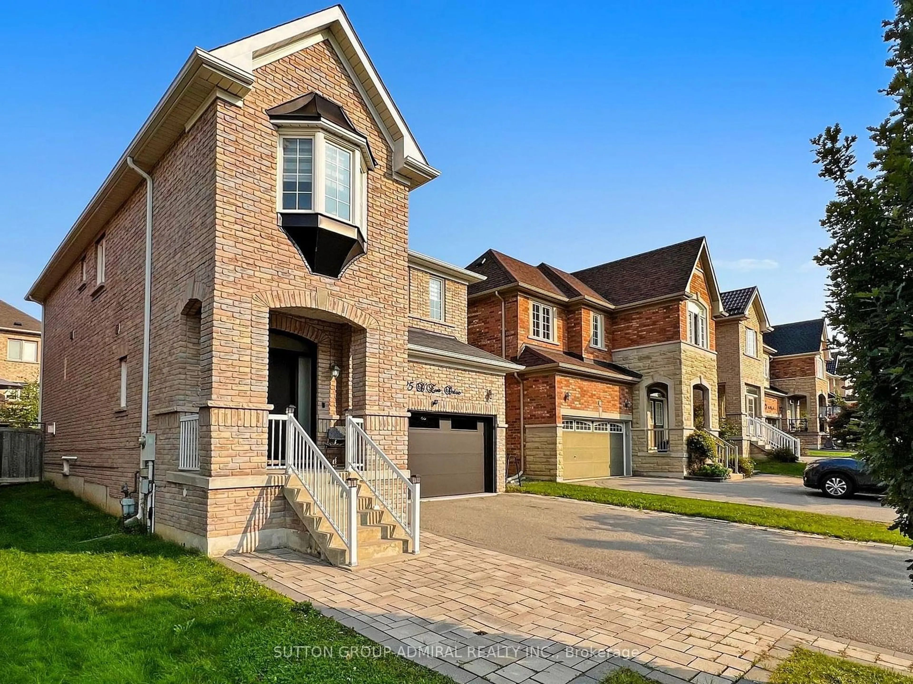 Home with brick exterior material, street for 25 D'Eva Dr, Vaughan Ontario L4J 0E7