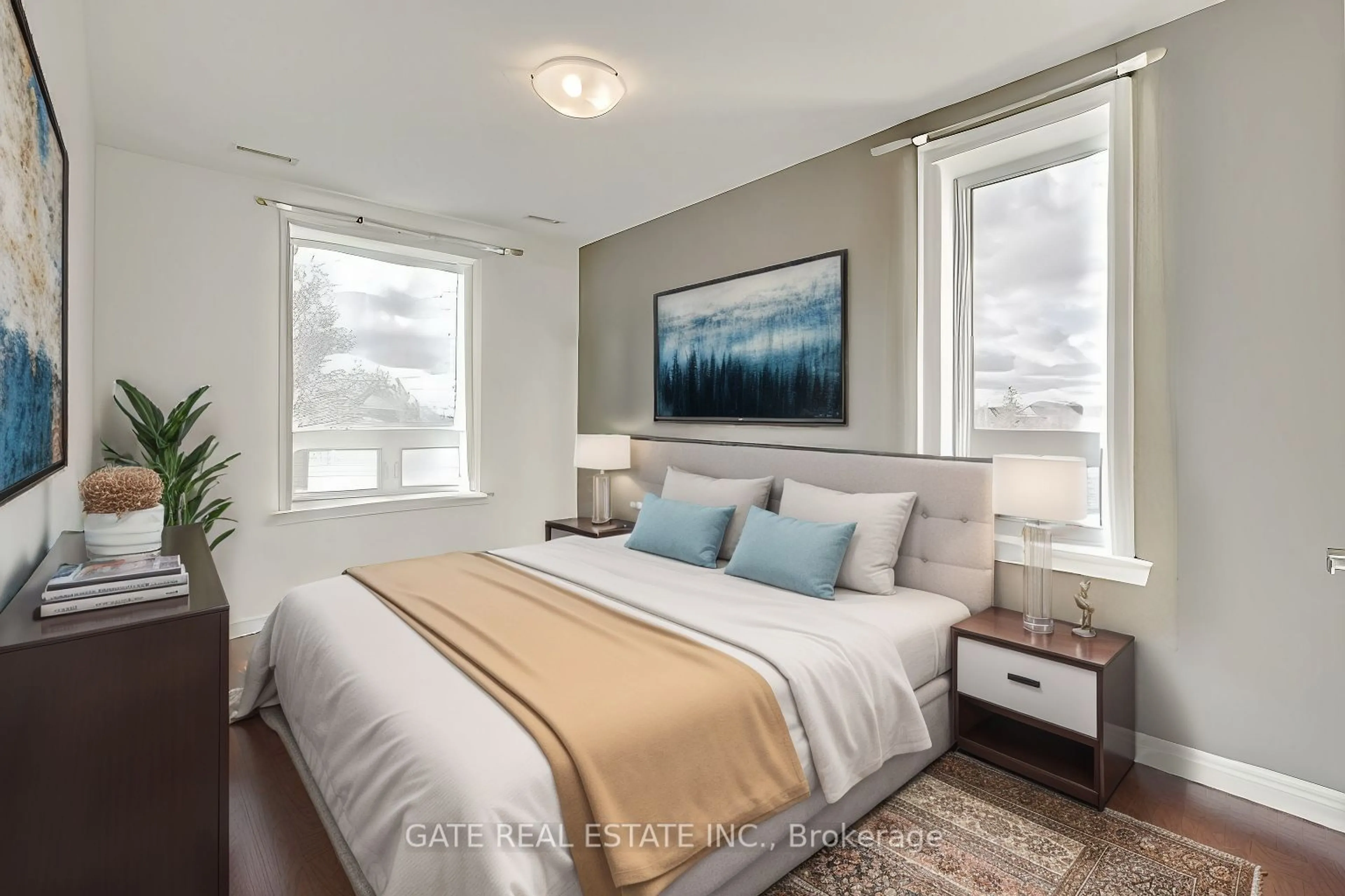 Bedroom with bed, unknown for 7400 Markham Rd #306, Markham Ontario L3S 0C5