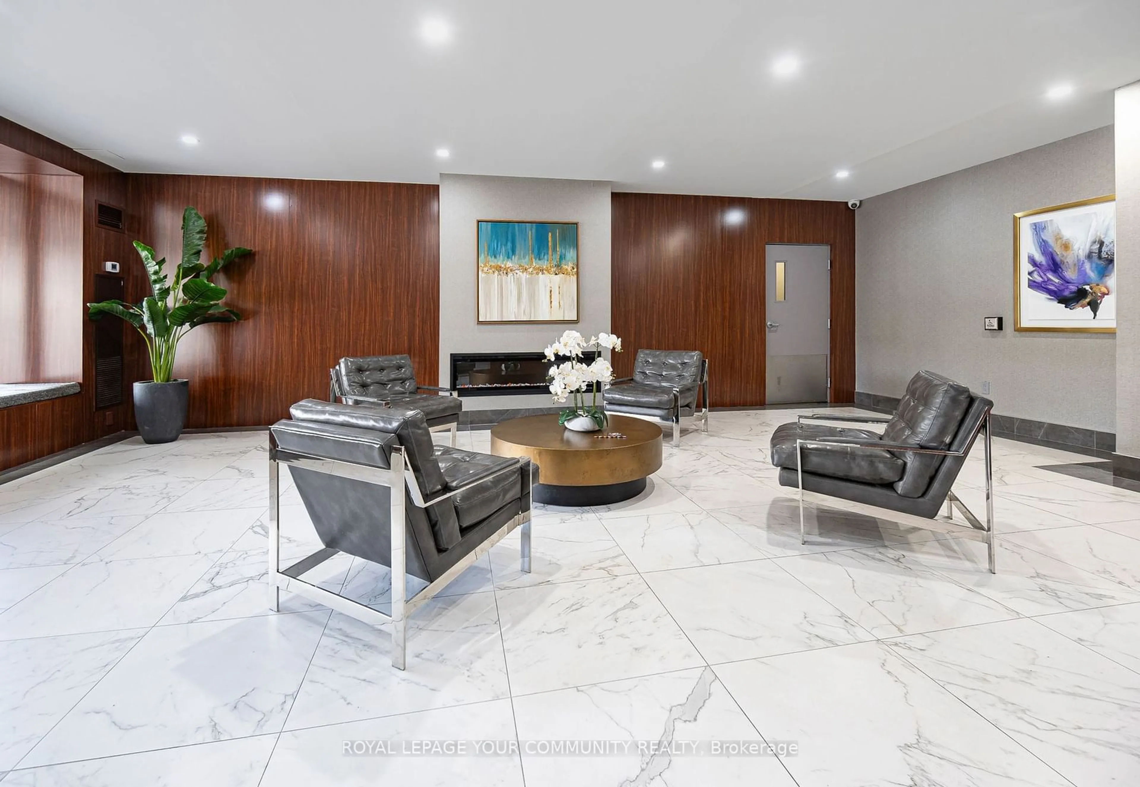 Lobby for 60 Inverlochy Blvd #608, Markham Ontario L3T 4T7