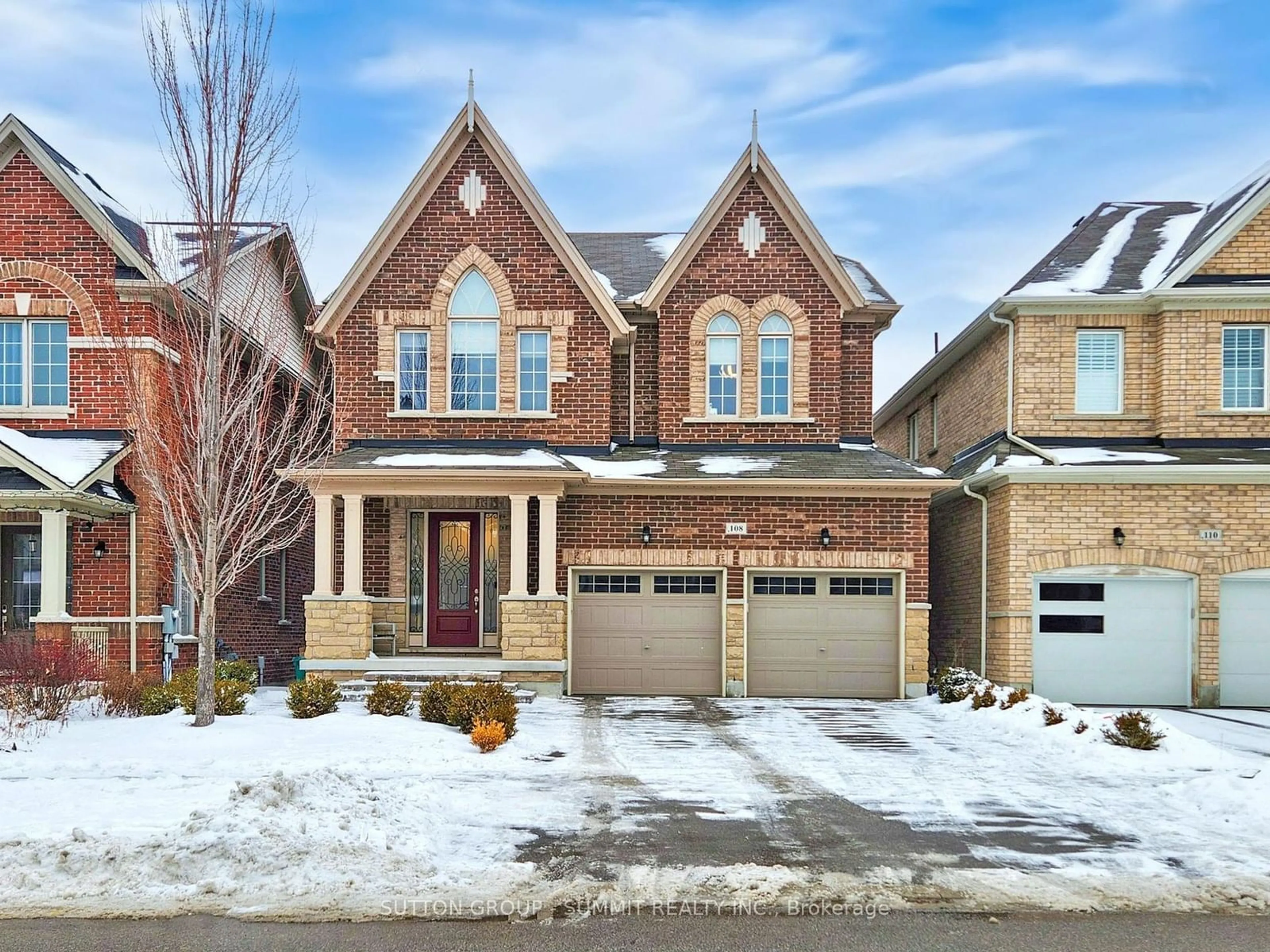 Home with brick exterior material, street for 108 WILFRED MURISON Ave, Markham Ontario L6C 0S9