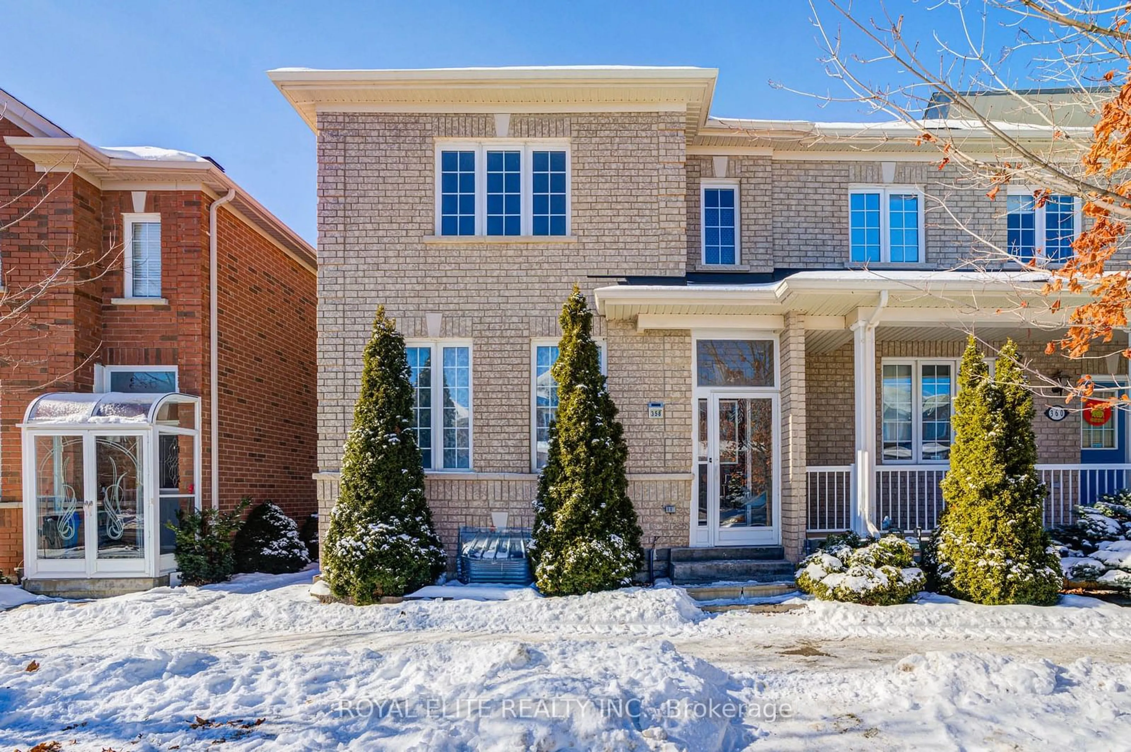 Home with brick exterior material, street for 358 William Berzy Blvd, Markham Ontario L6C 0C2