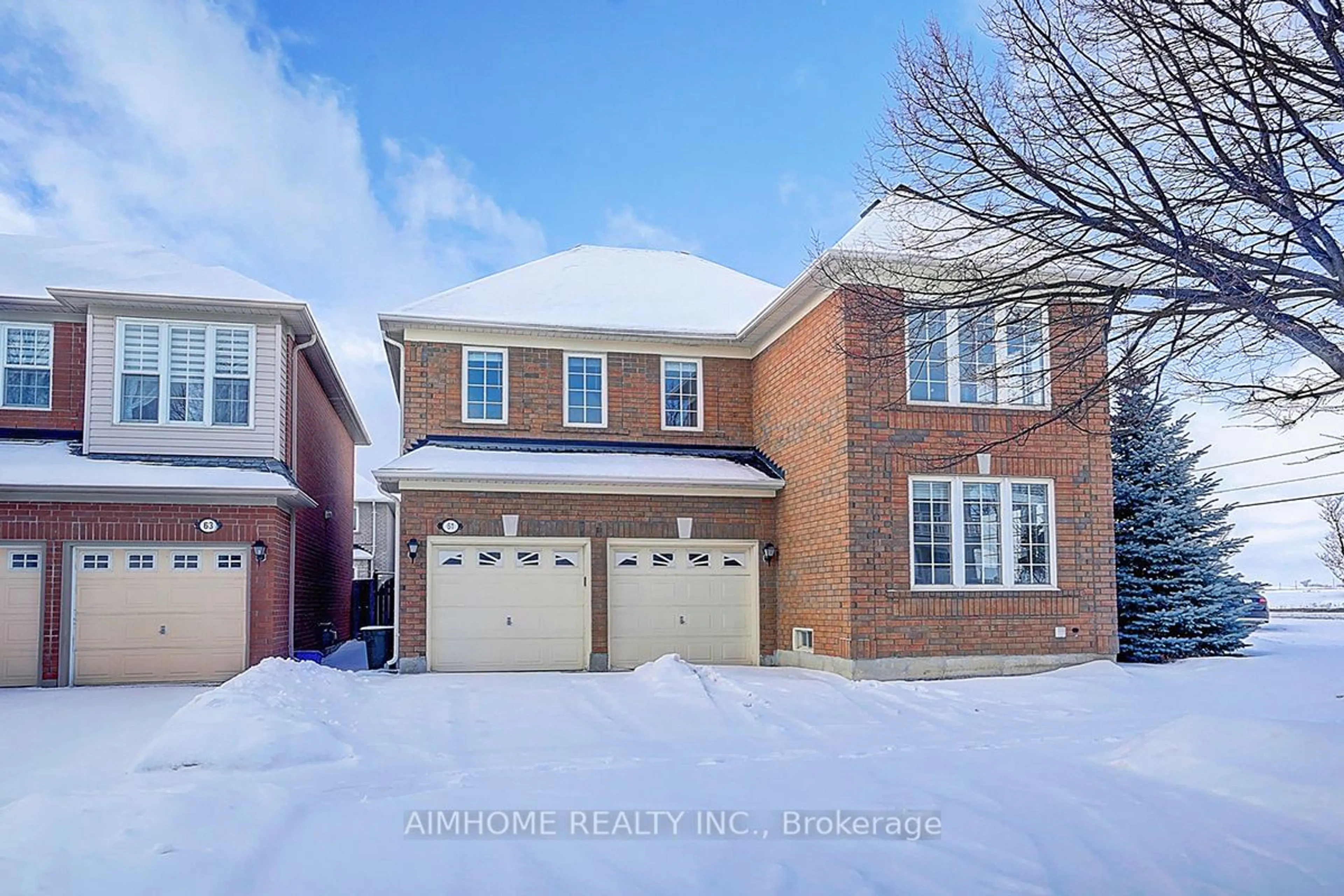 Home with brick exterior material, street for 61 Sarum Cres, Markham Ontario L6C 2M7