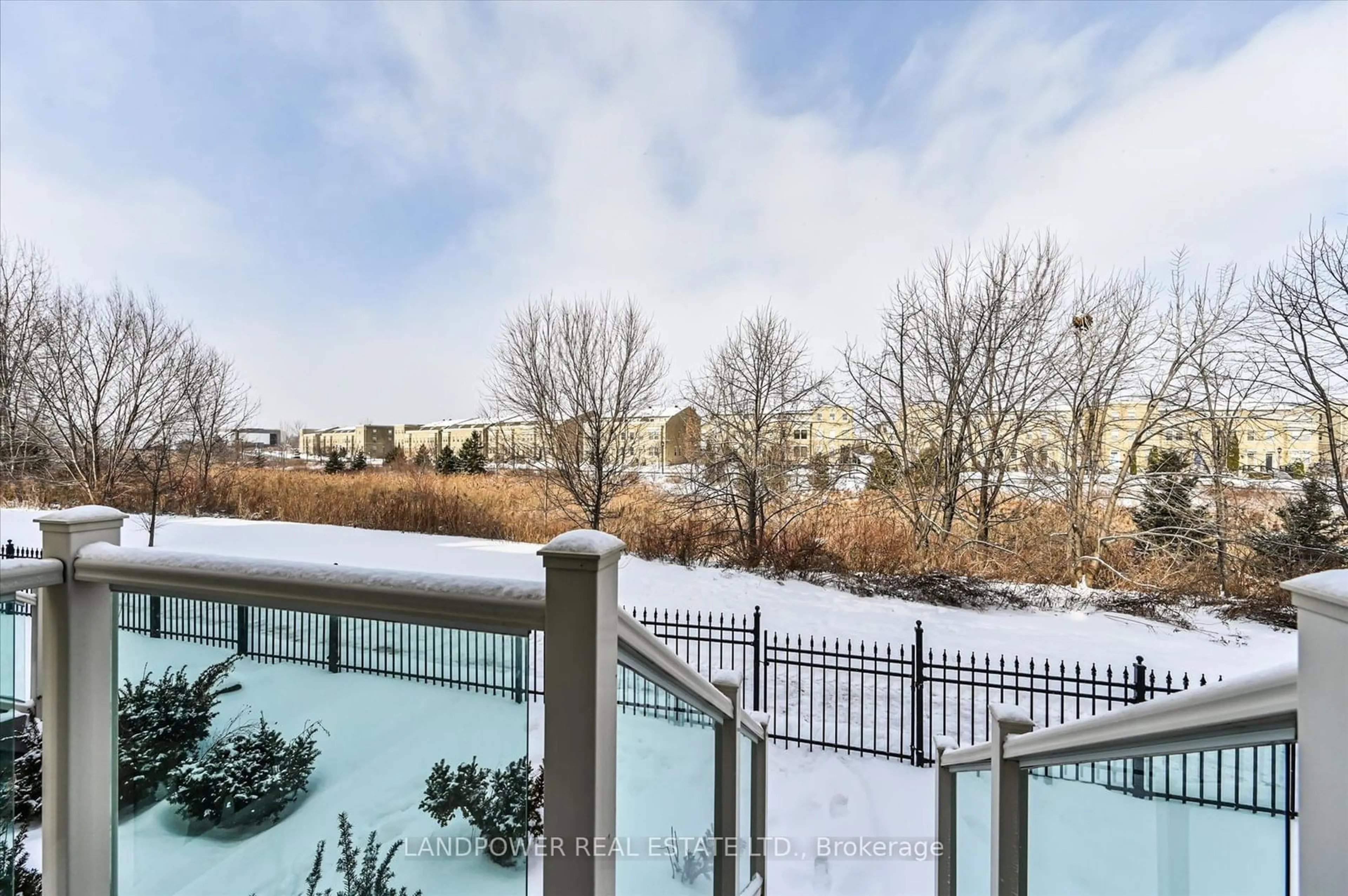 Balcony in the apartment, water/lake/river/ocean view for 43 Victor Herbert Way, Markham Ontario L6C 0N6