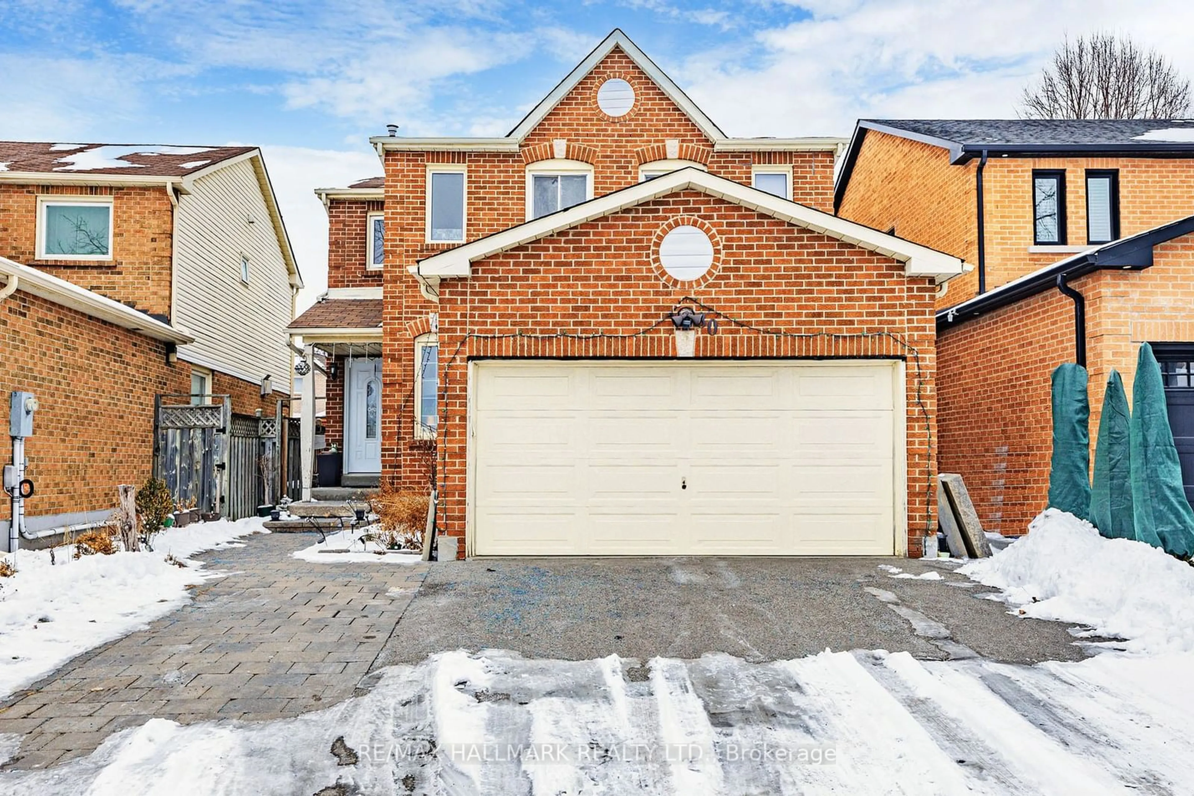 Home with brick exterior material, street for 80 Brownridge Dr, Vaughan Ontario L4J 7R8