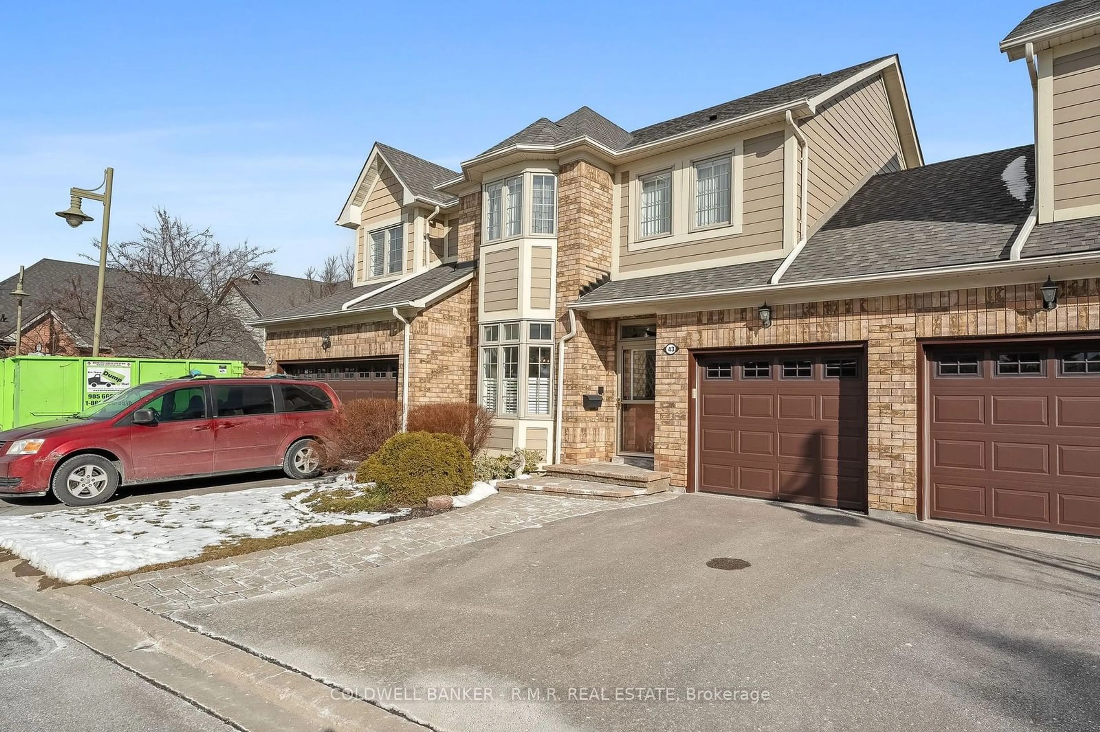 Home with brick exterior material, street for 43 Louisbourg Way, Markham Ontario L6E 2A2