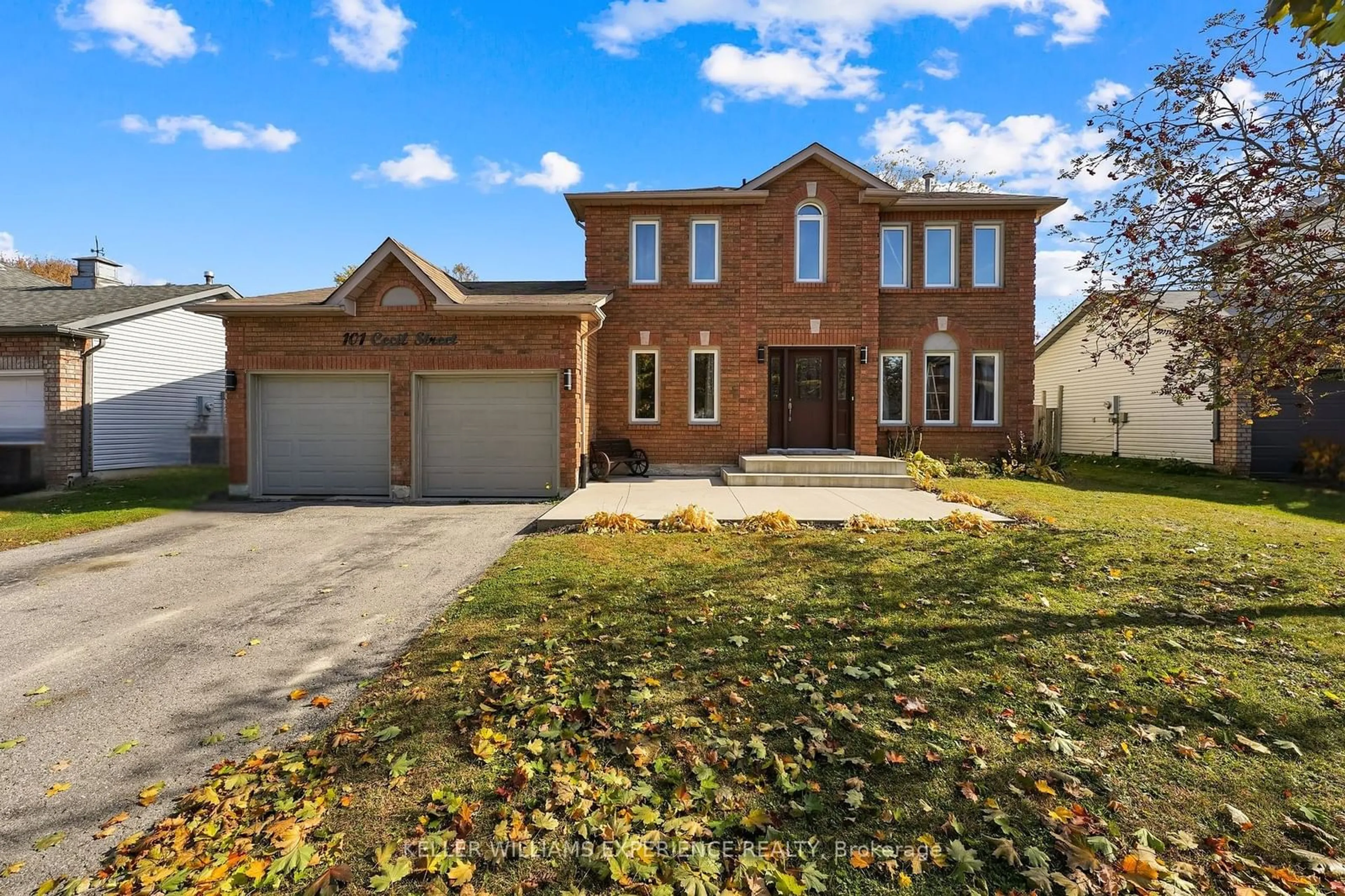 Home with brick exterior material, street for 101 CECIL St, Essa Ontario L3W 0K4