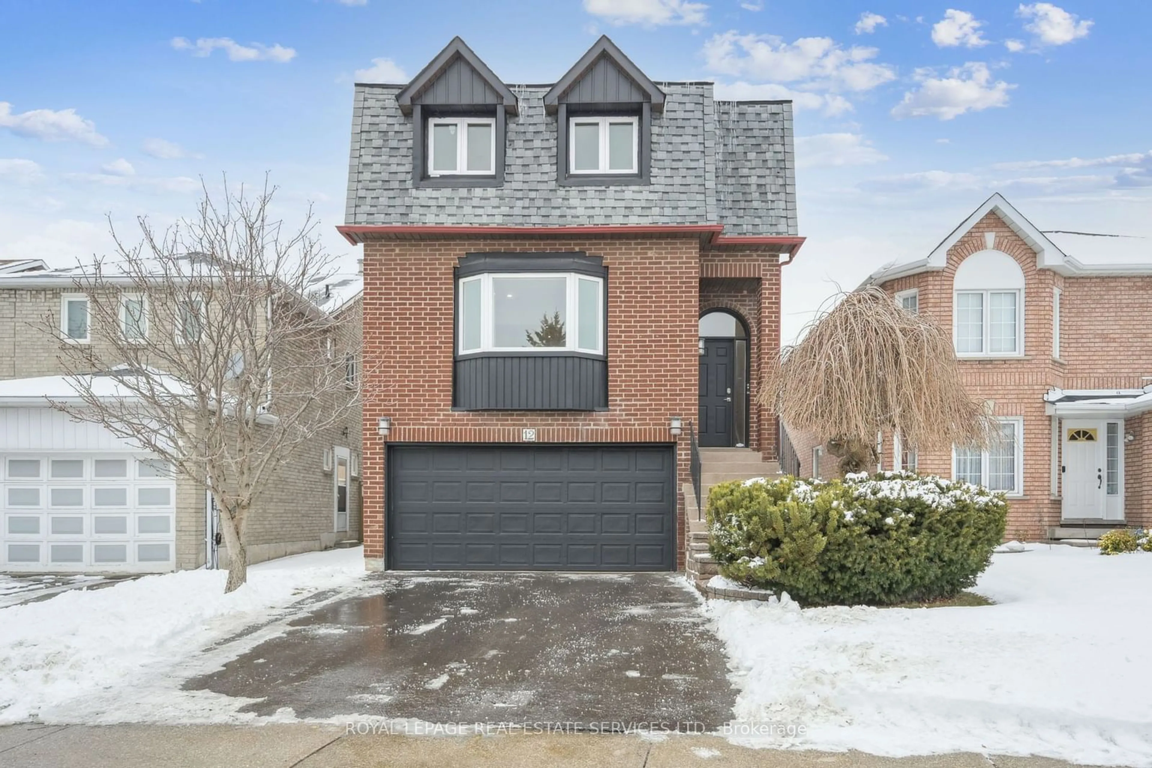 Home with brick exterior material, street for 12 Joseph Aaron Blvd, Vaughan Ontario L4J 6J2