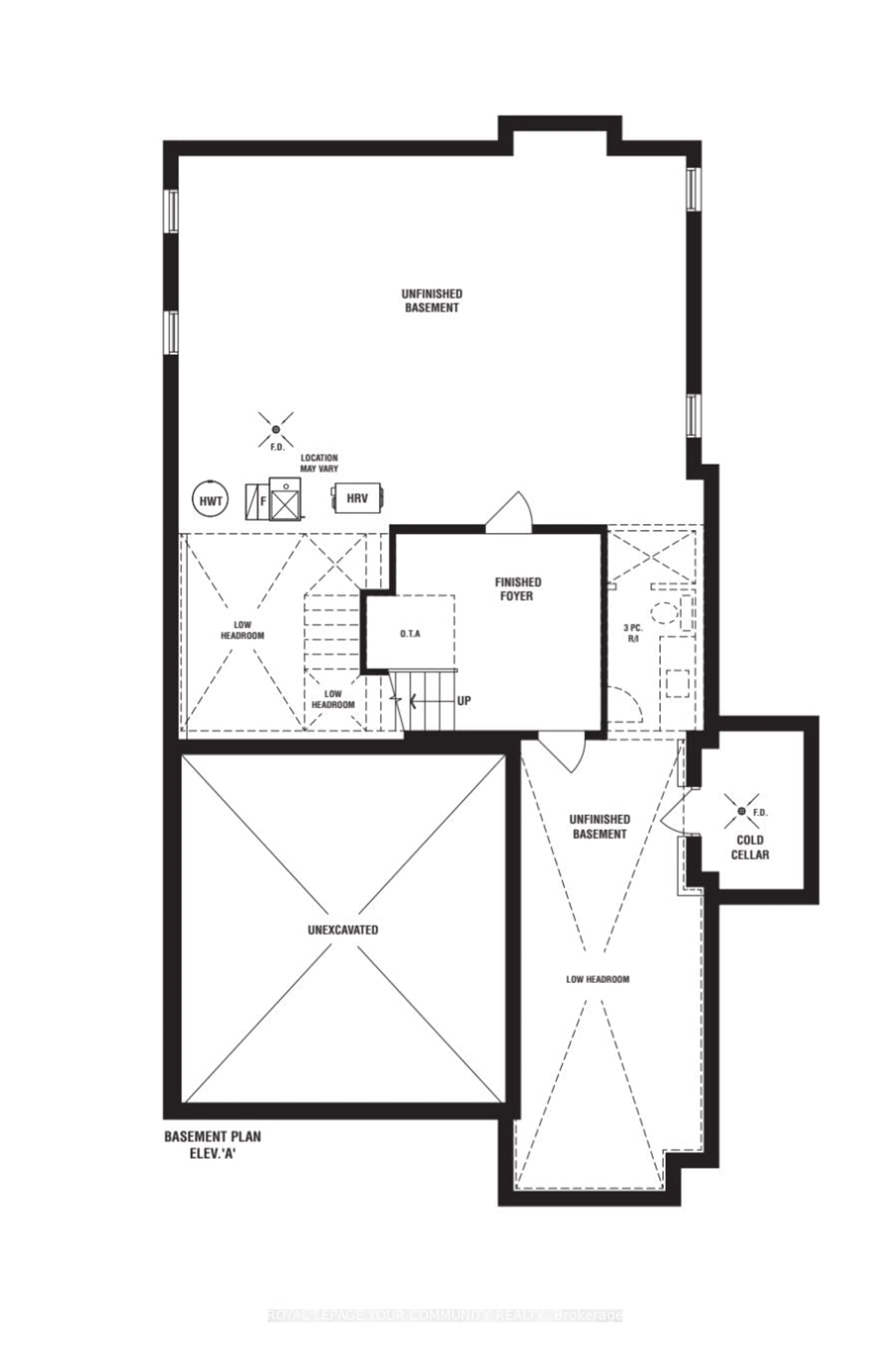 Floor plan for 0 Muret Cres #Lot 16, Vaughan Ontario L6A 4H4