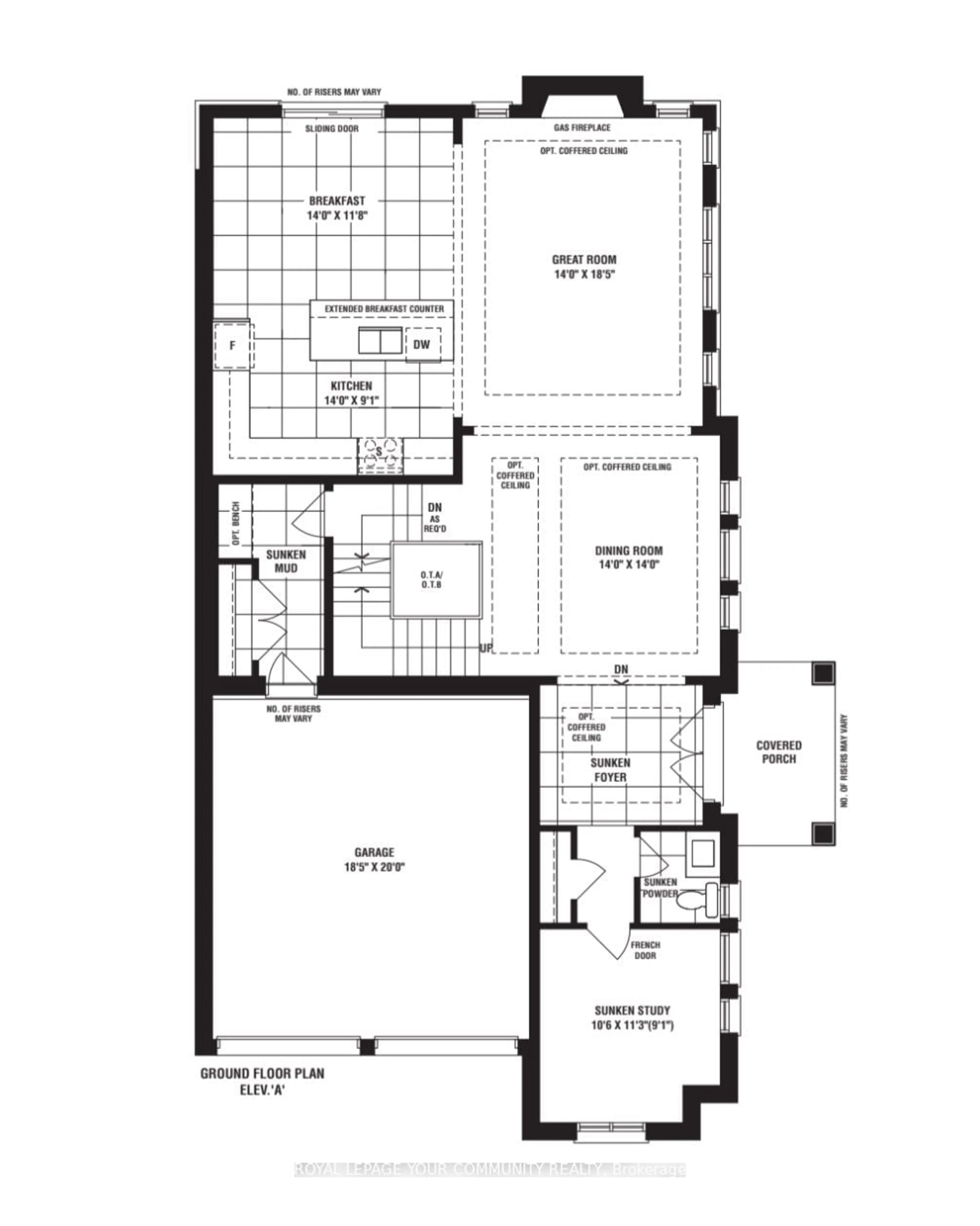 Floor plan for 0 Muret Cres #Lot 16, Vaughan Ontario L6A 4H4