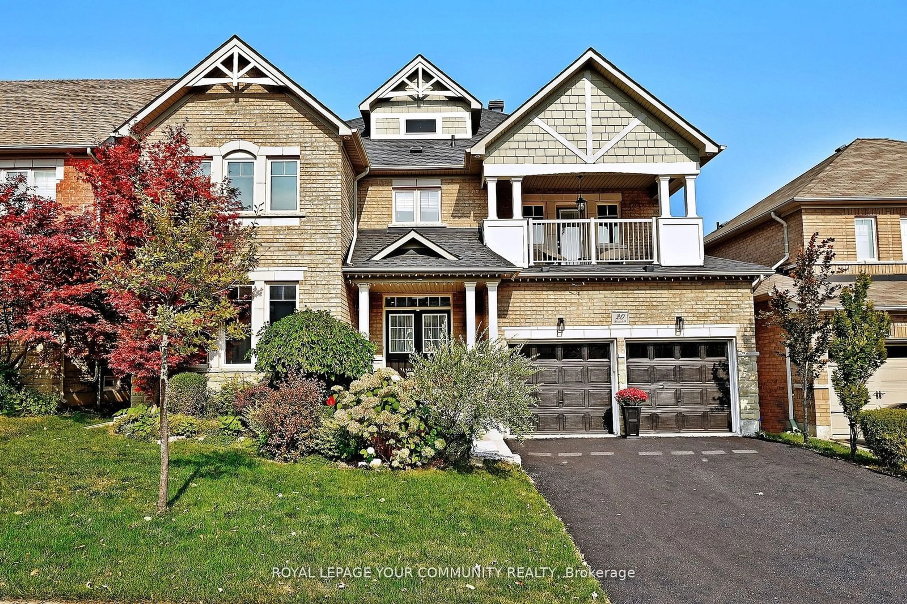 Home with brick exterior material, street for 20 Grovewood St, Richmond Hill Ontario L4E 4X4