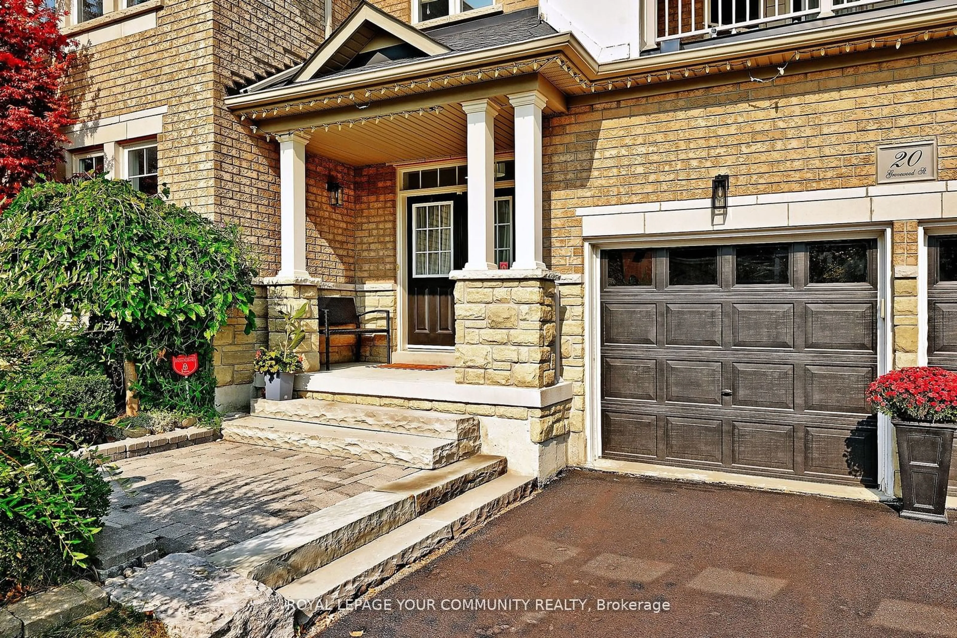 Home with brick exterior material, street for 20 Grovewood St, Richmond Hill Ontario L4E 4X4