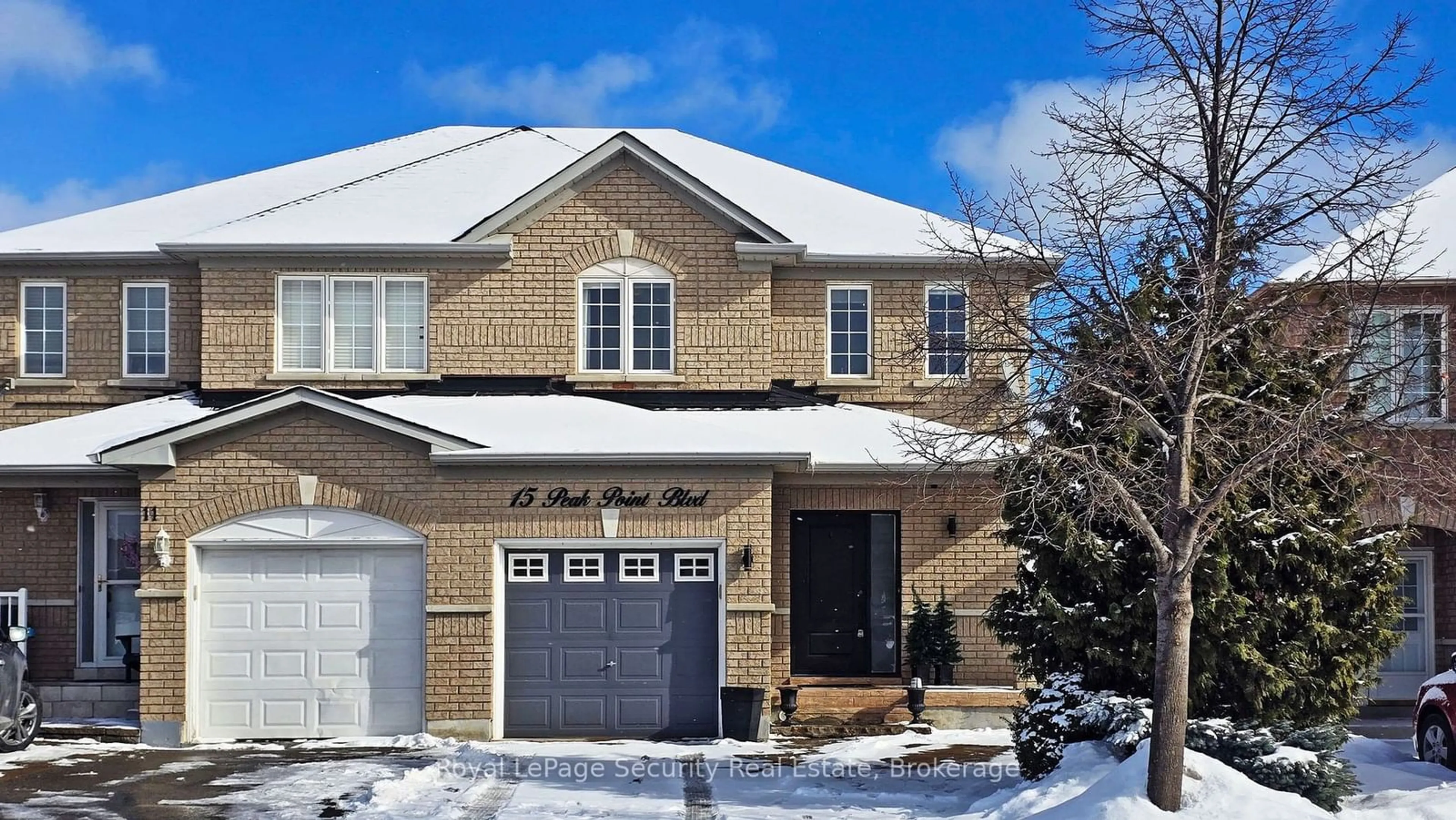 Home with brick exterior material, street for 15 Peak Point Blvd, Vaughan Ontario L6A 3T9